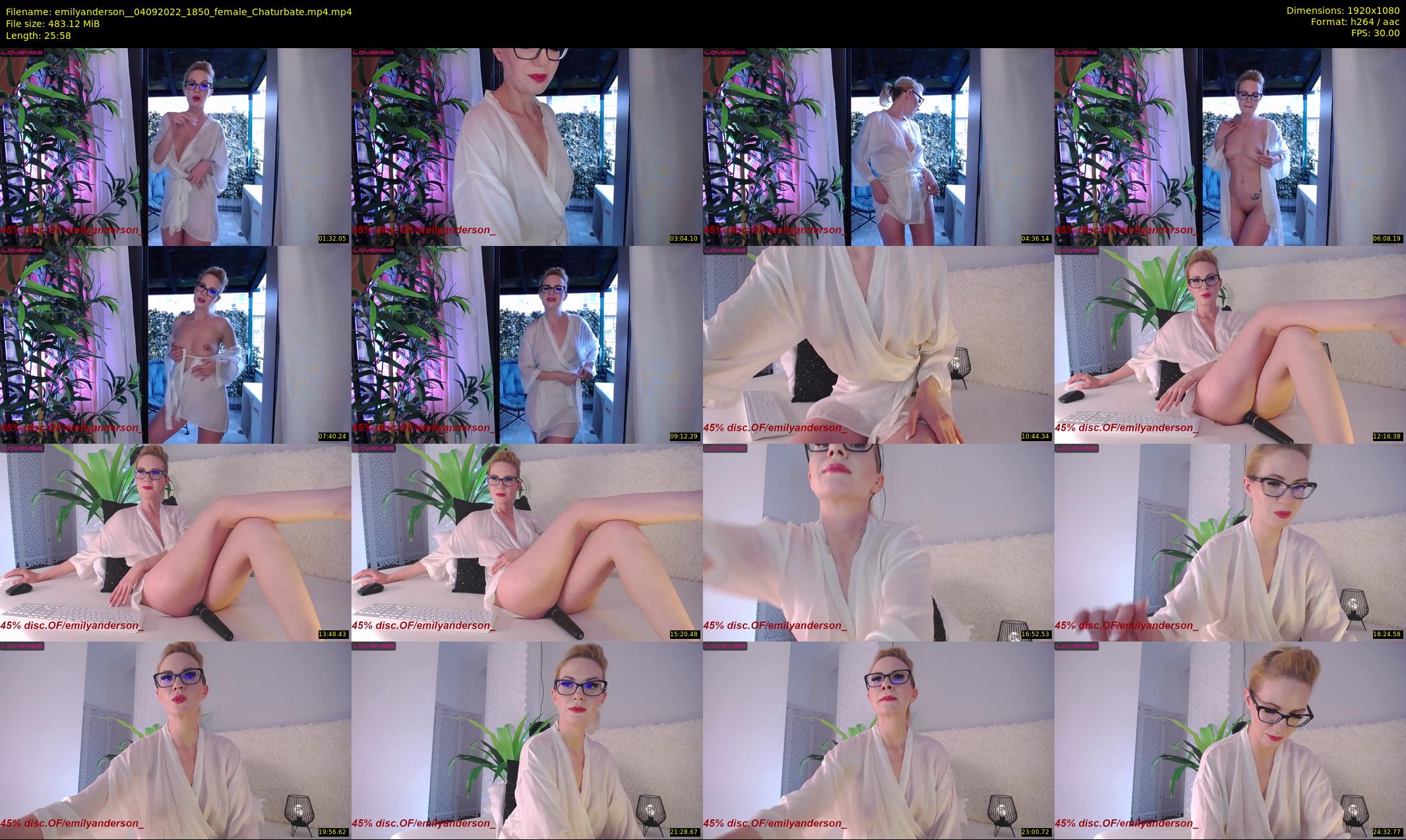 emilyanderson_ — 26 minute Chaturbate female cam show recording, 1080p, Sep 4, 2022