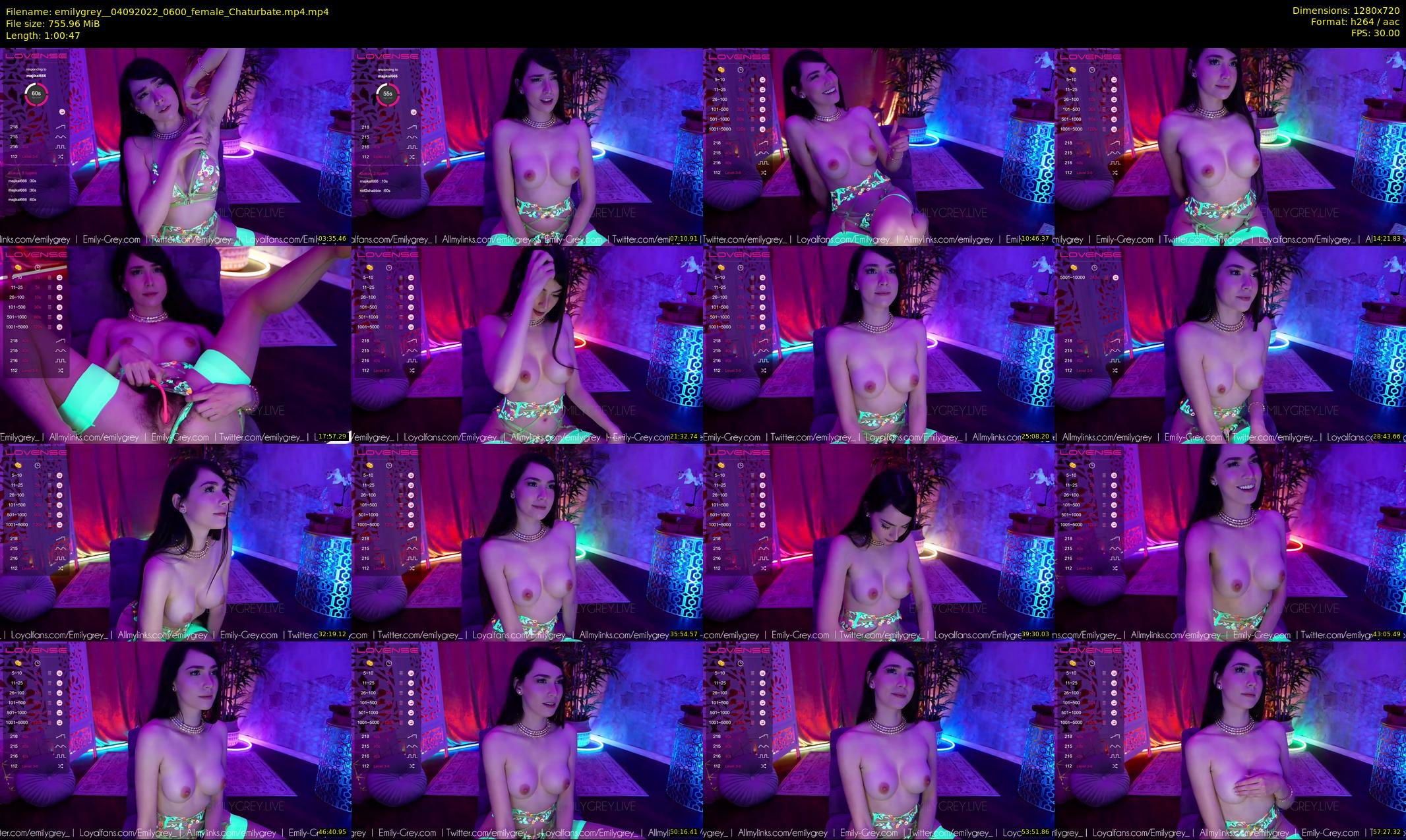 emilygrey_ — 61 minute Chaturbate female cam show recording, 720p, Sep 4, 2022