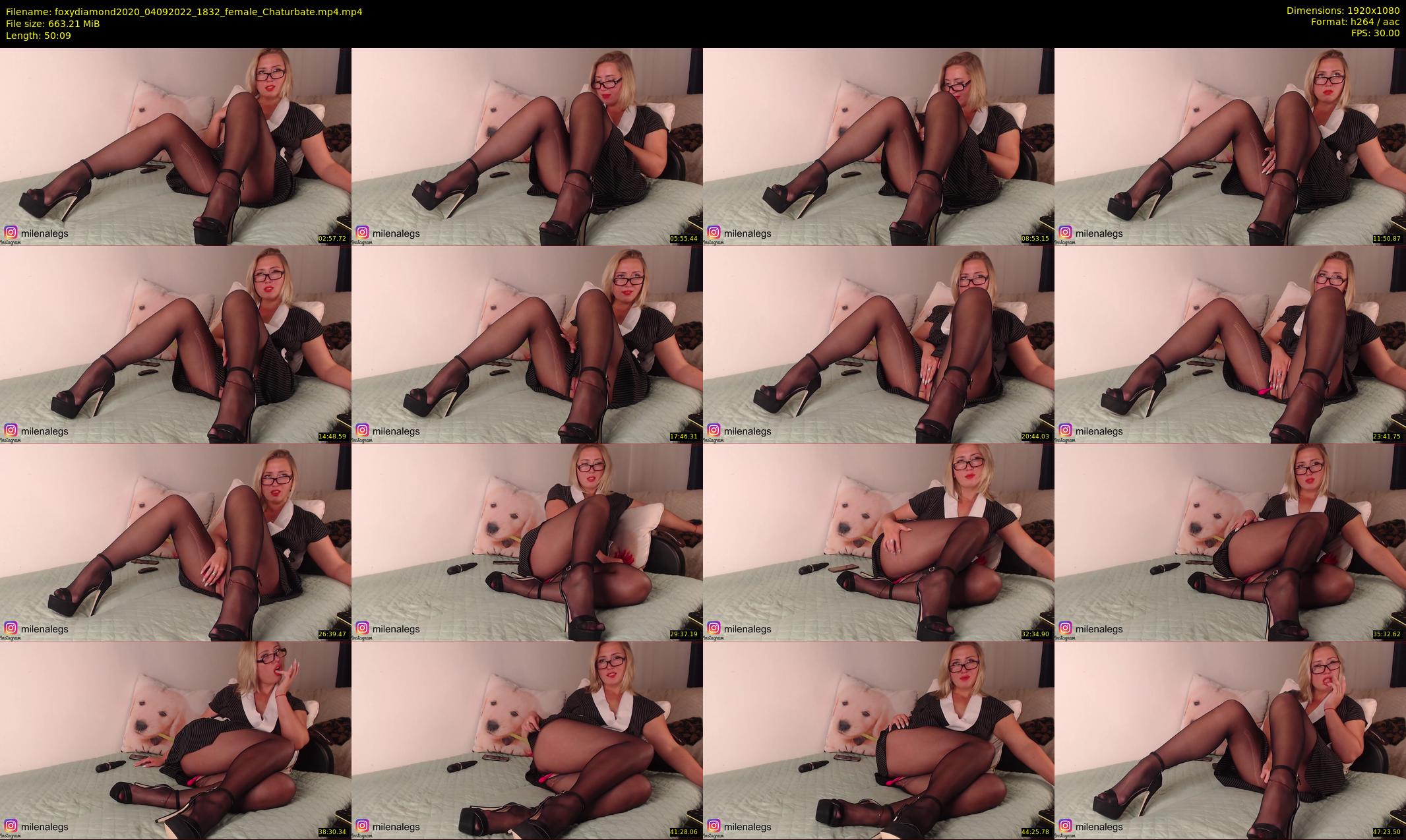 foxydiamond2020 — 51 minute Chaturbate female cam show recording, 1080p, Sep 4, 2022