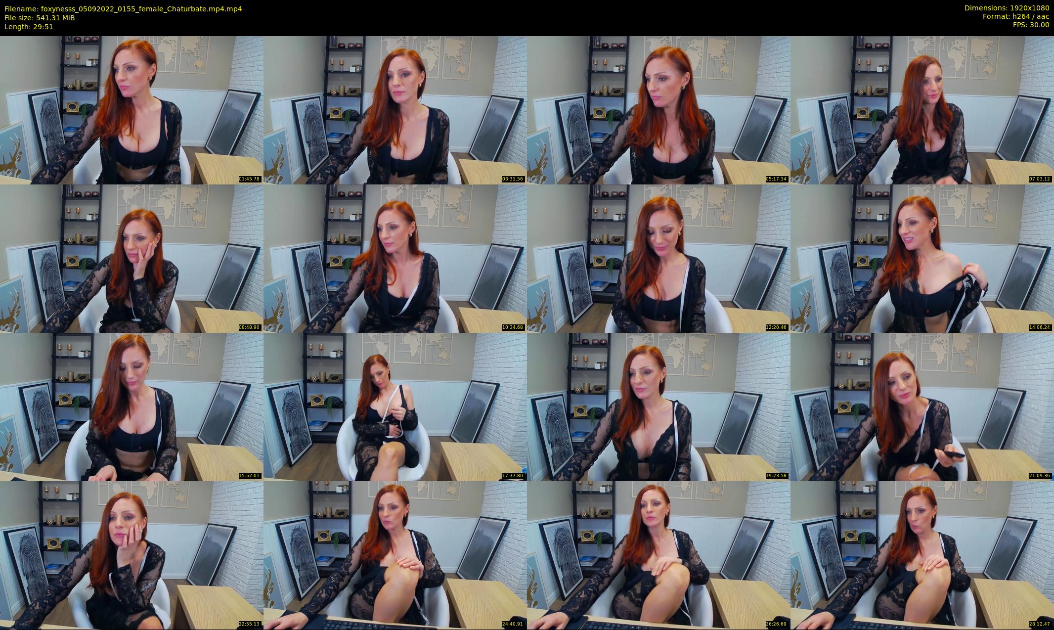 foxynesss — 30 minute Chaturbate female cam show recording, 1080p, Sep 5, 2022