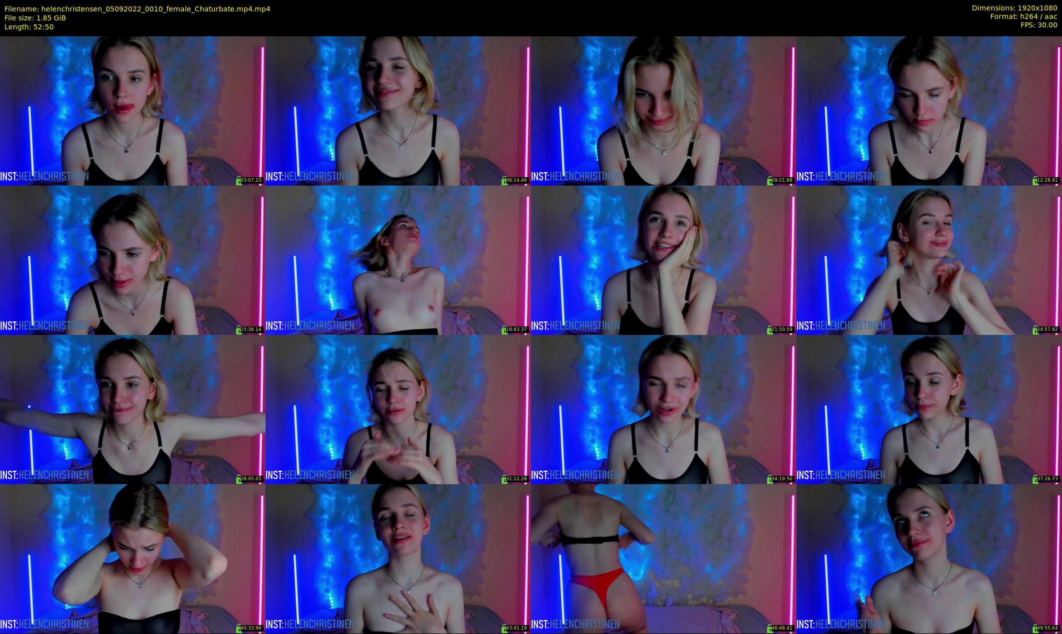 helenchristensen — 53 minute Chaturbate female cam show recording, 1080p, Sep 5, 2022