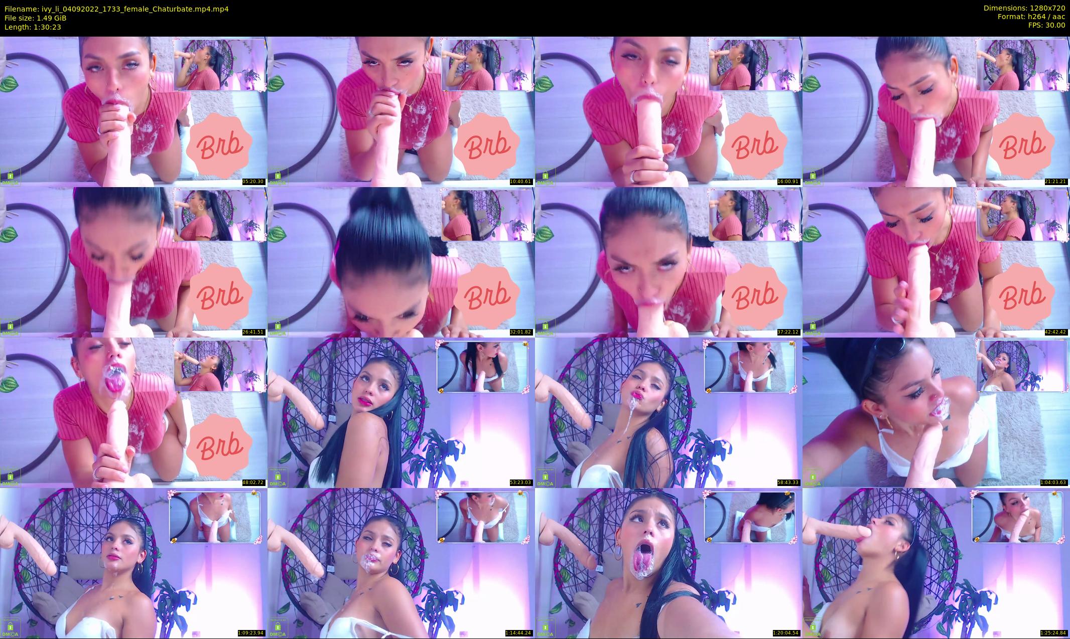ivy_li — 91 minute Chaturbate female cam show recording, 720p, Sep 4, 2022