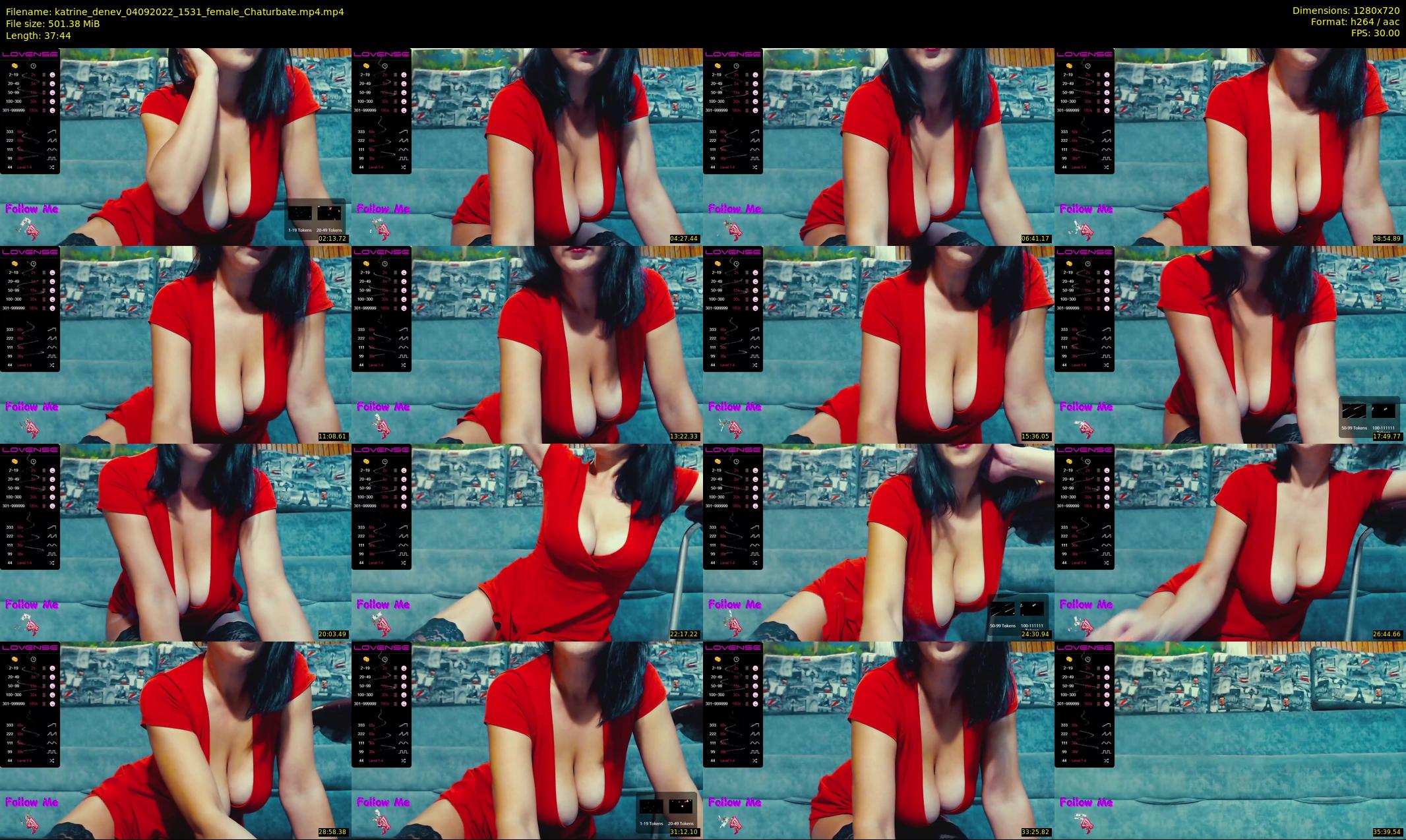 katrine_denev — 38 minute Chaturbate female cam show recording, 720p, Sep 4, 2022