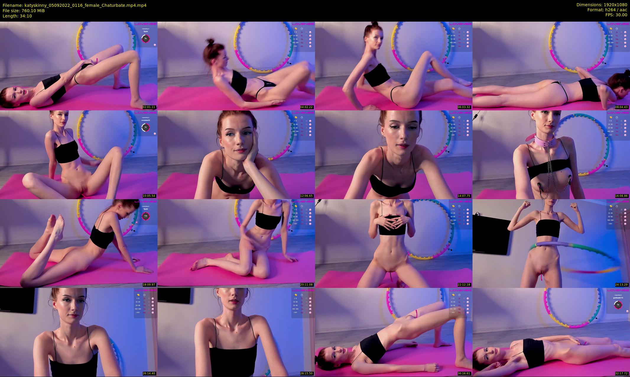 katyskinny — 35 minute Chaturbate female cam show recording, 1080p, Sep 5, 2022