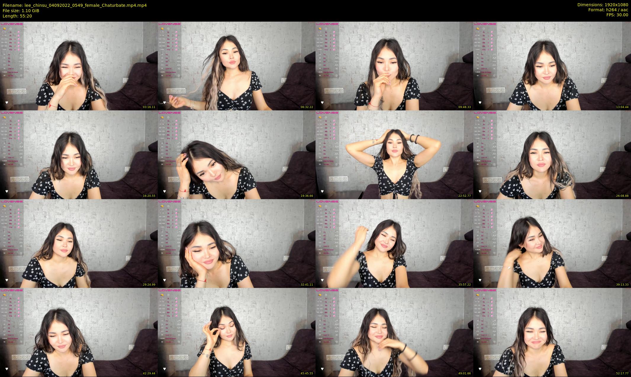 lee_chinsu — 56 minute Chaturbate female cam show recording, 1080p, Sep 4, 2022