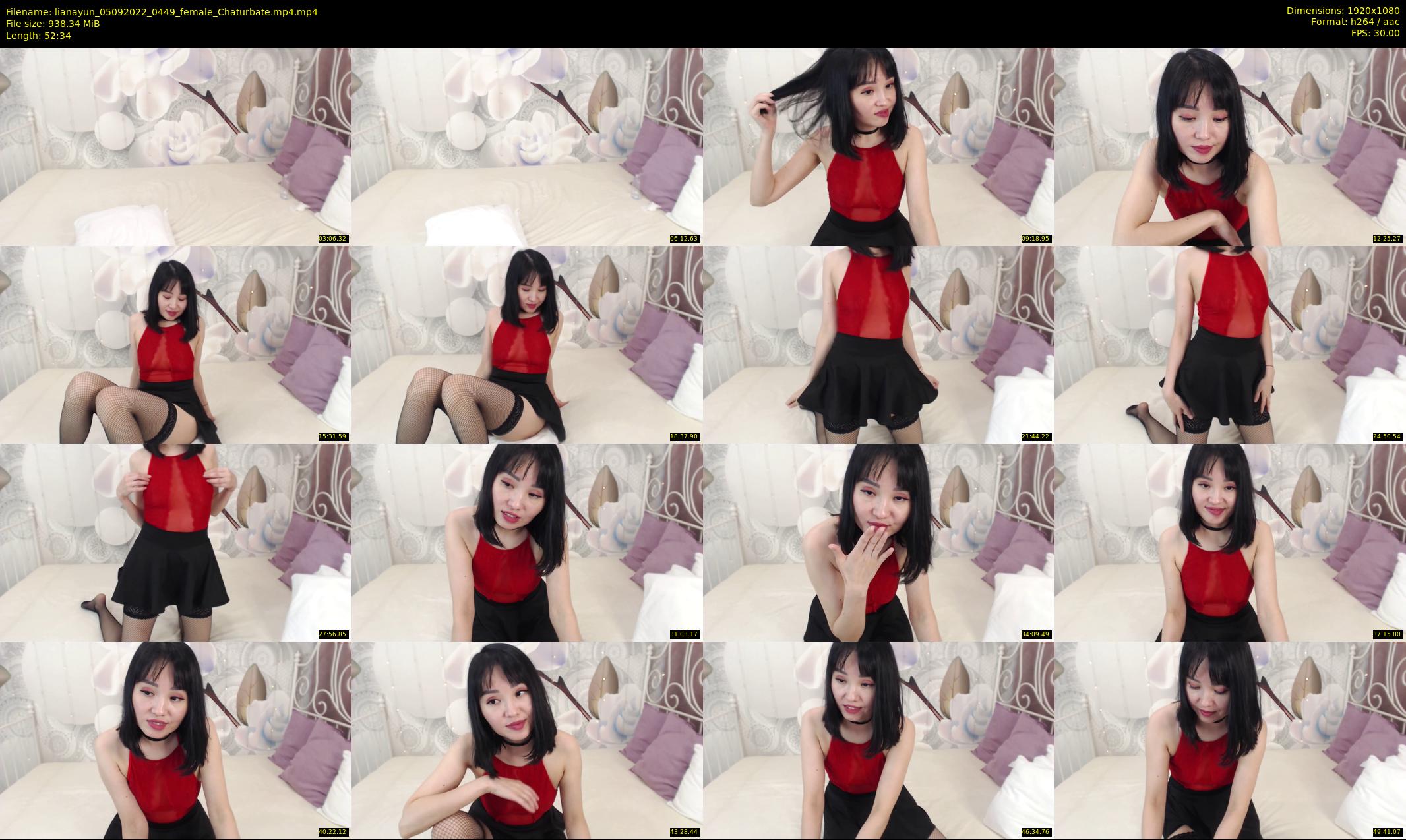 lianayun — 53 minute Chaturbate female cam show recording, 1080p, Sep 5, 2022