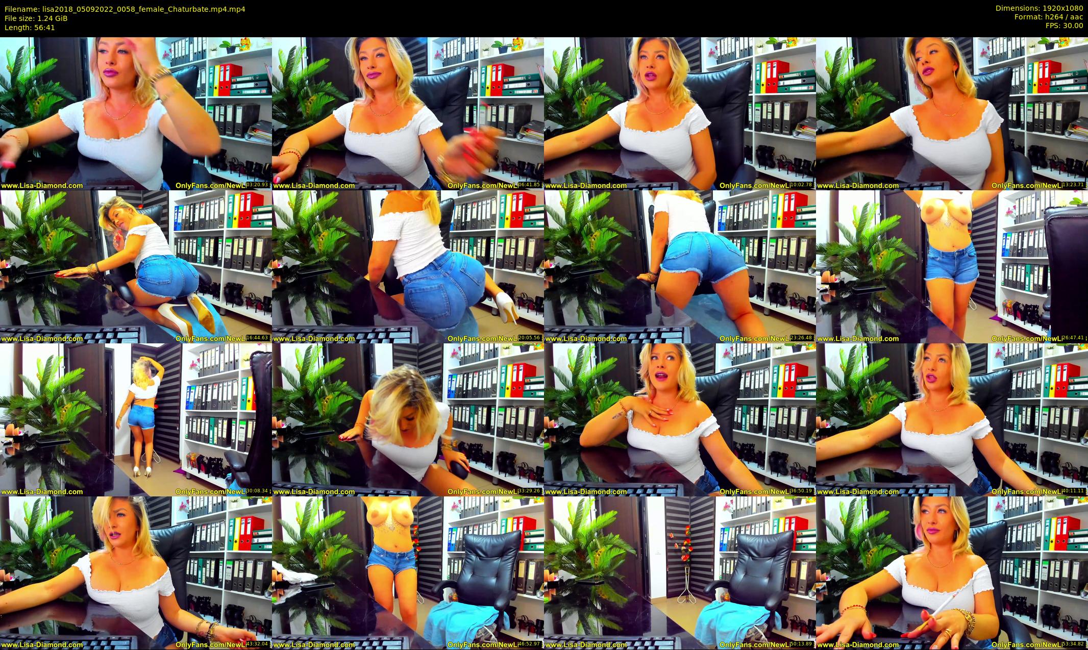lisa2018 — 57 minute Chaturbate female cam show recording, 1080p, Sep 5, 2022
