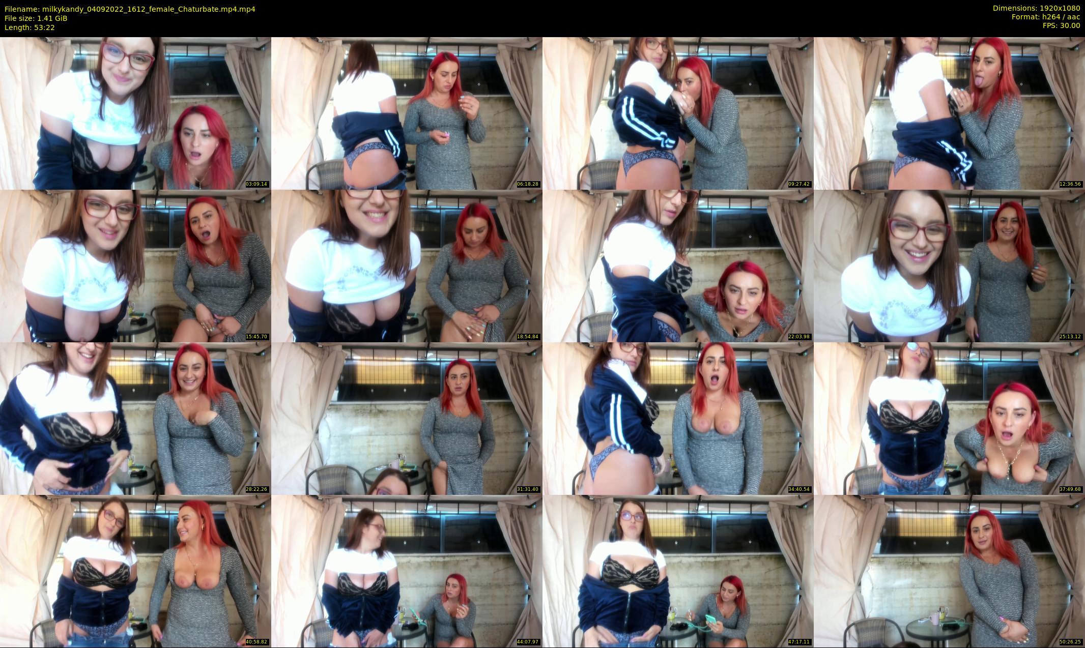 milkykandy — 54 minute Chaturbate female cam show recording, 1080p, Sep 4, 2022