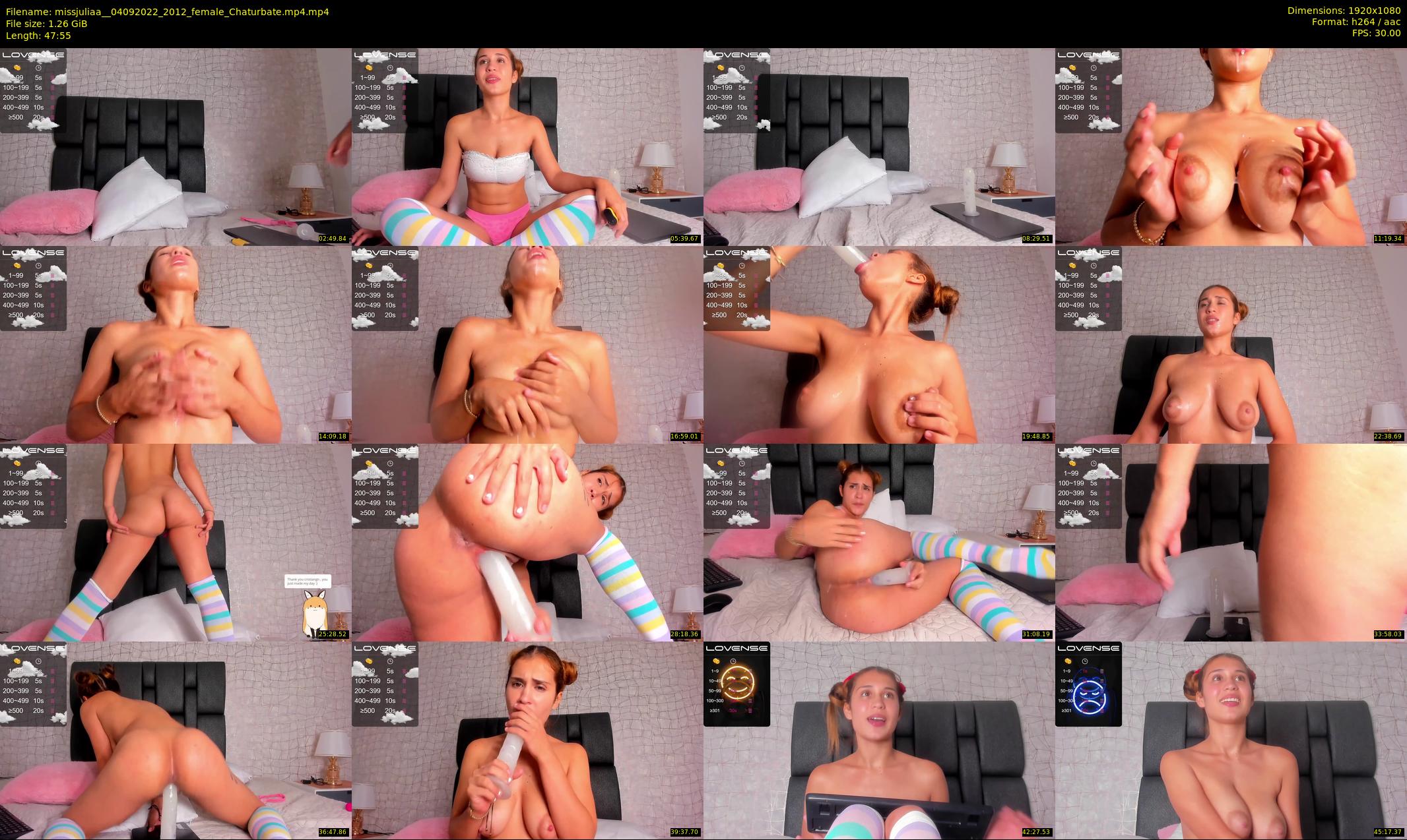 missjuliaa_ — 48 minute Chaturbate female cam show recording, 1080p, Sep 4, 2022