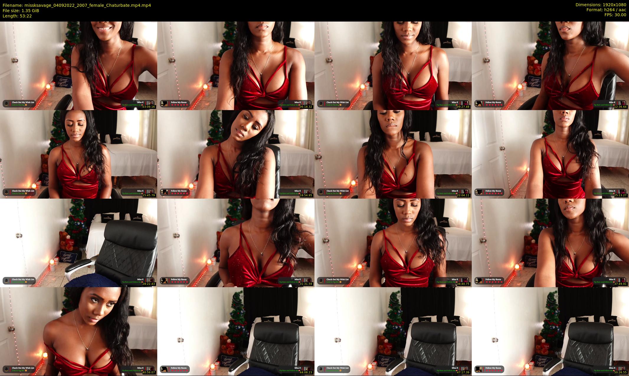 missksavage — 54 minute Chaturbate female cam show recording, 1080p, Sep 4, 2022