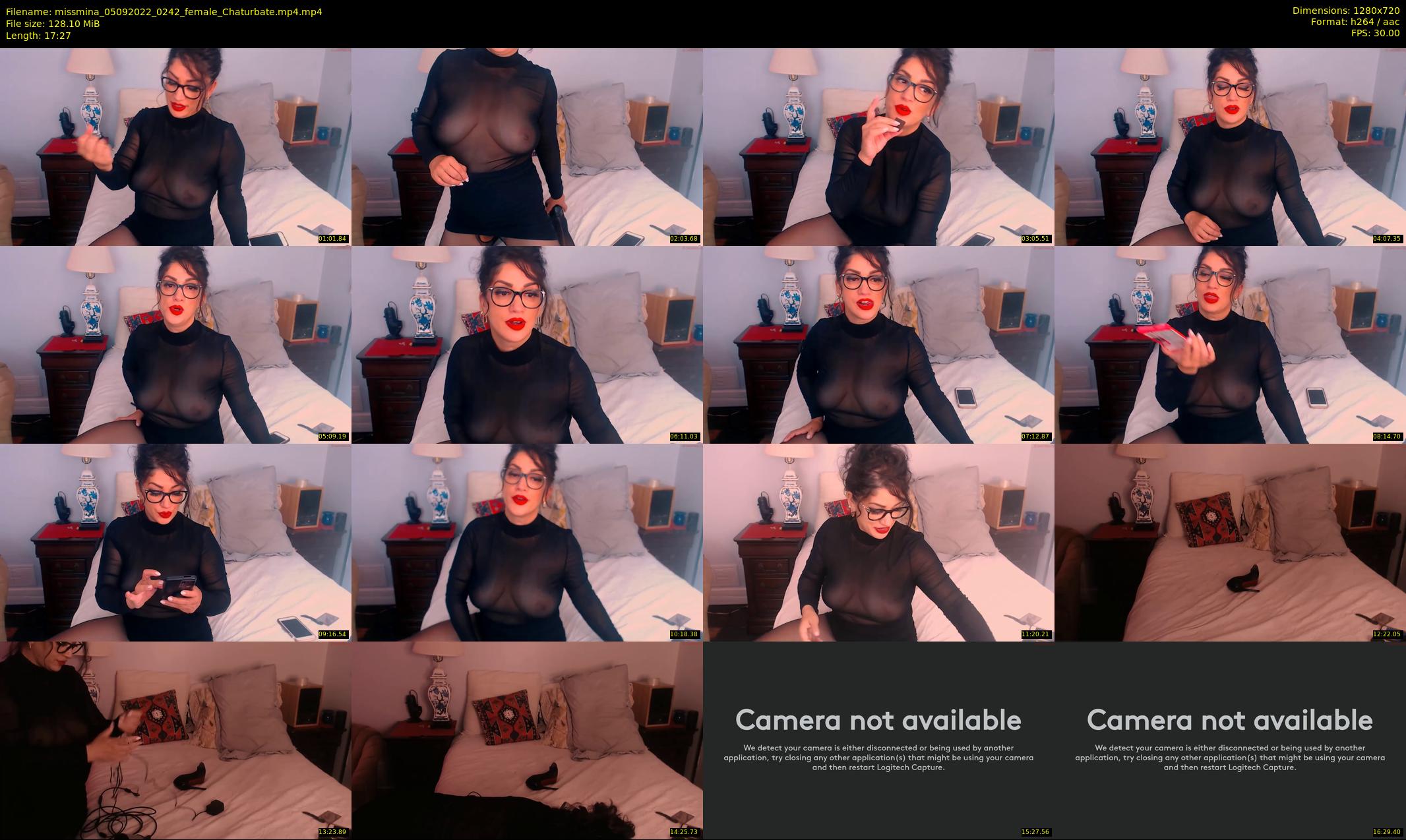 missmina — 18 minute Chaturbate female cam show recording, 720p, Sep 5, 2022