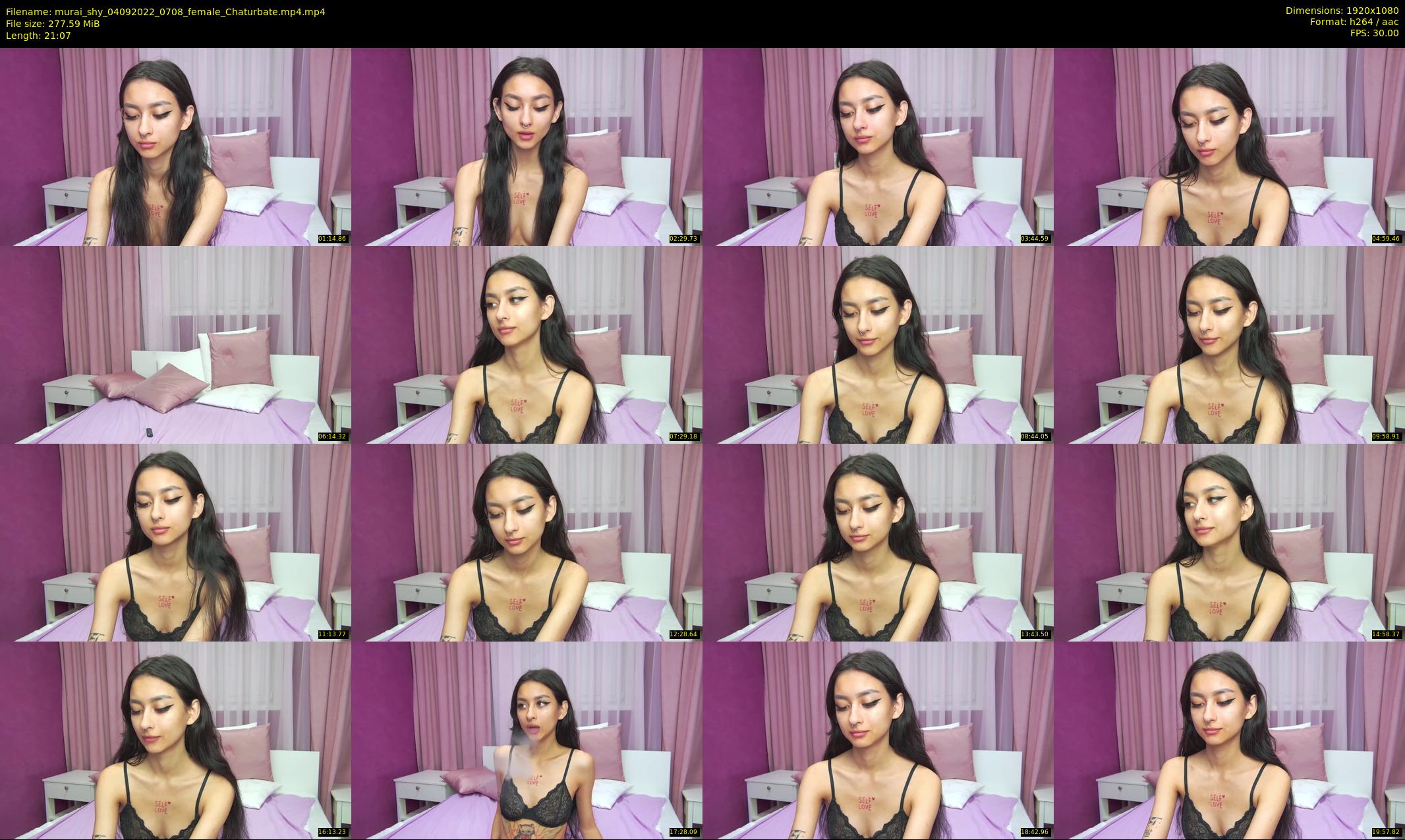 murai_shy — 22 minute Chaturbate female cam show recording, 1080p, Sep 4, 2022
