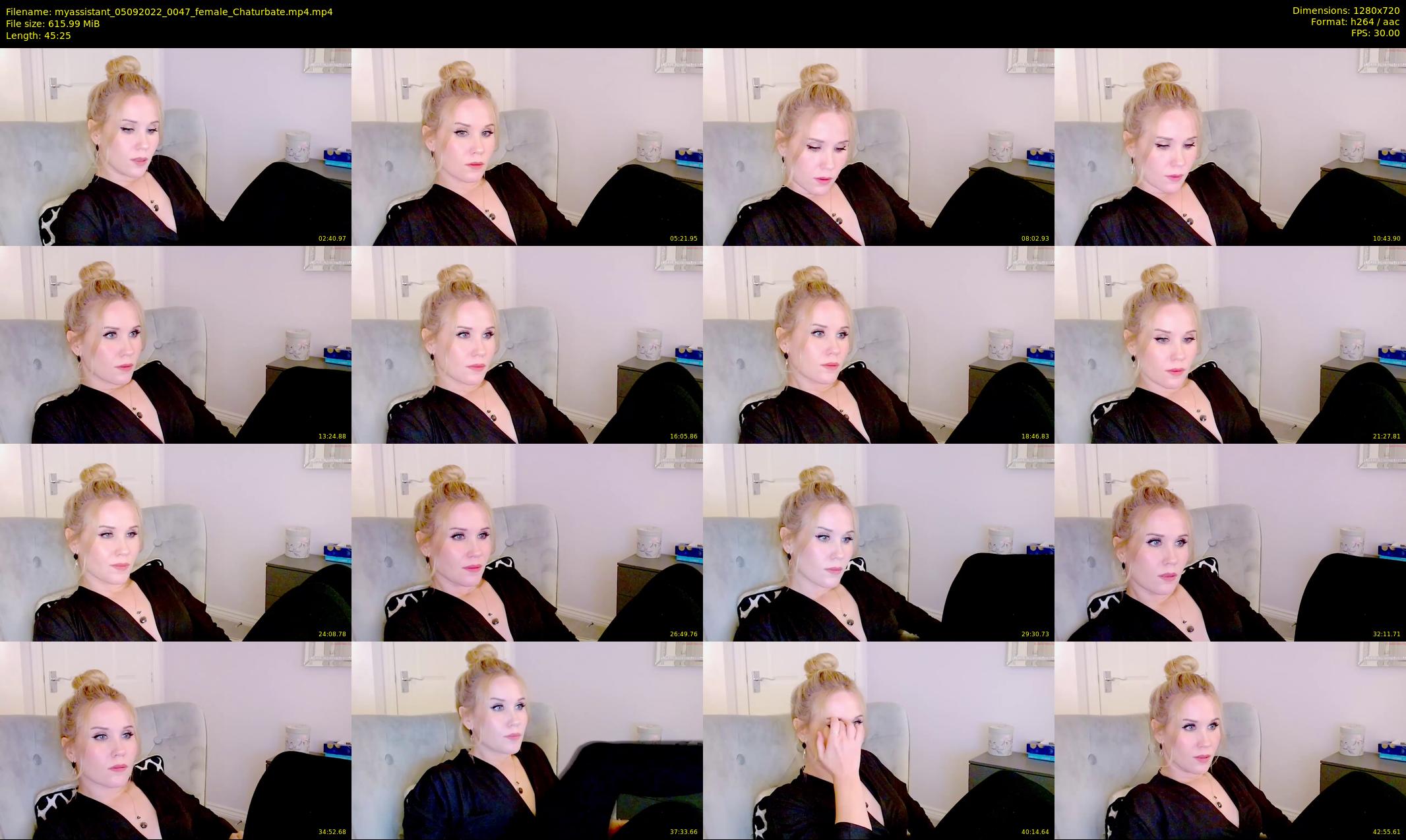 myassistant — 46 minute Chaturbate female cam show recording, 720p, Sep 5, 2022