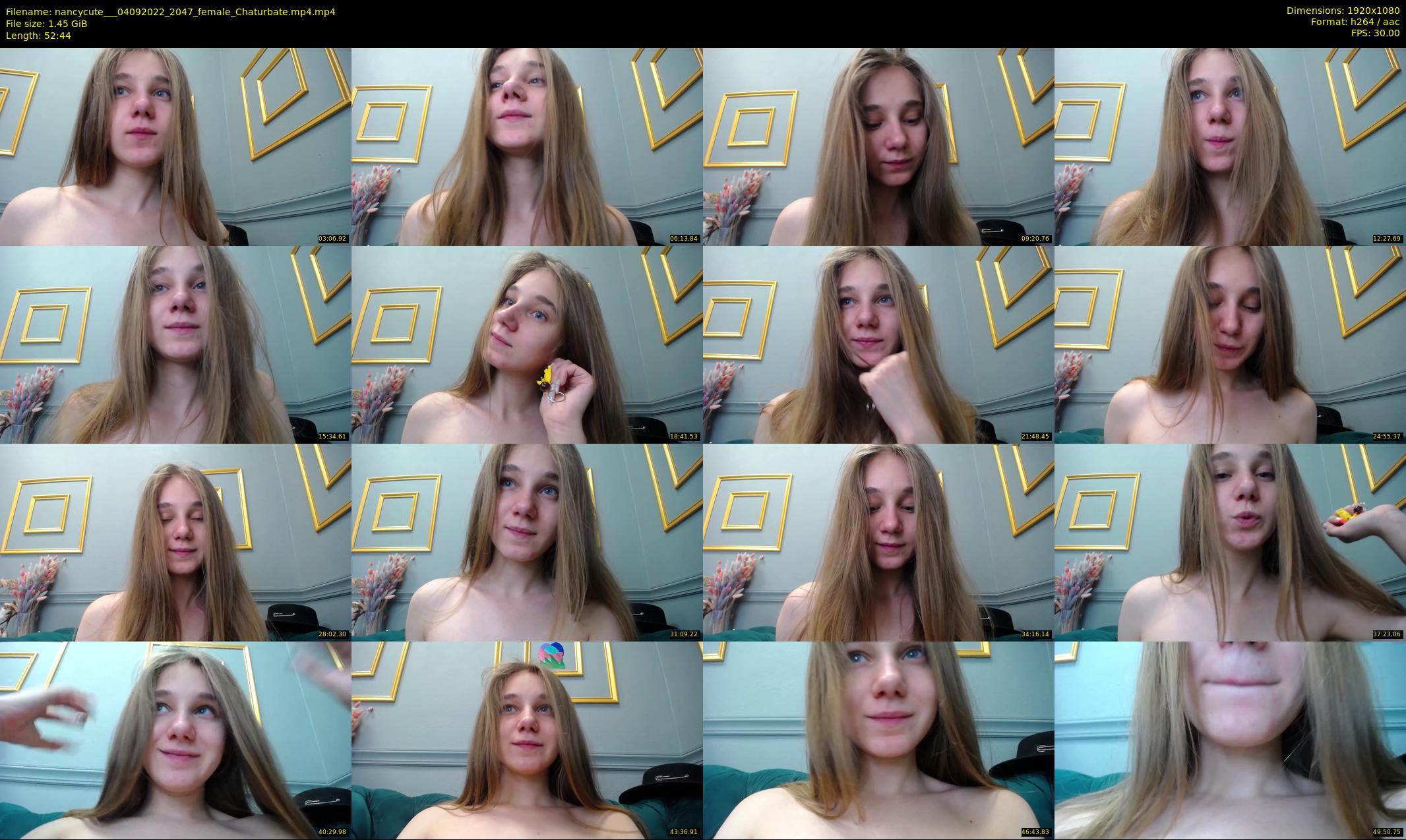 nancycute__ — 53 minute Chaturbate female cam show recording, 1080p, Sep 4, 2022
