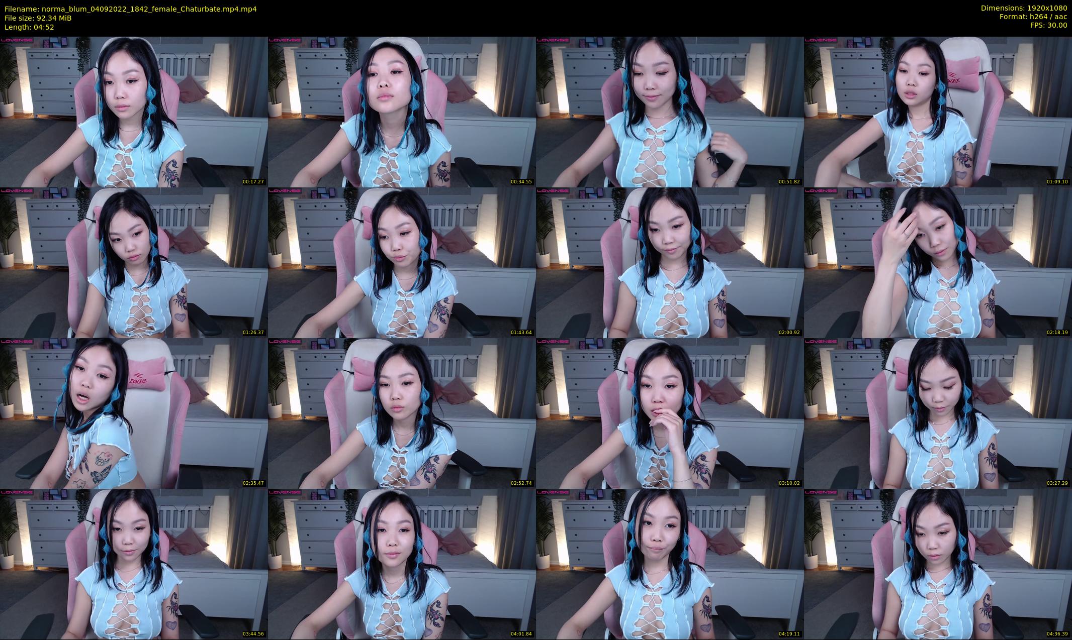 norma_blum — 5 minute Chaturbate female cam show recording, 1080p, Sep 4, 2022