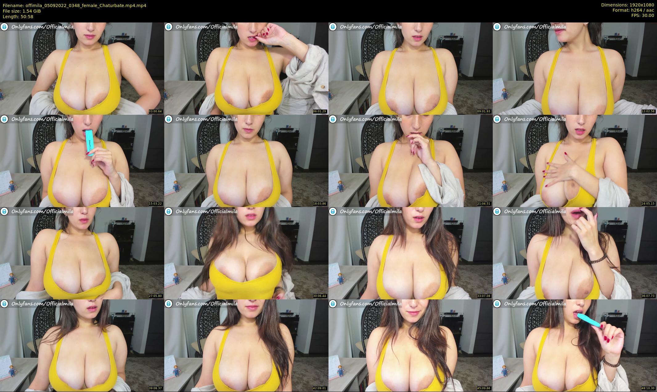 offimila — 51 minute Chaturbate female cam show recording, 1080p, Sep 5, 2022