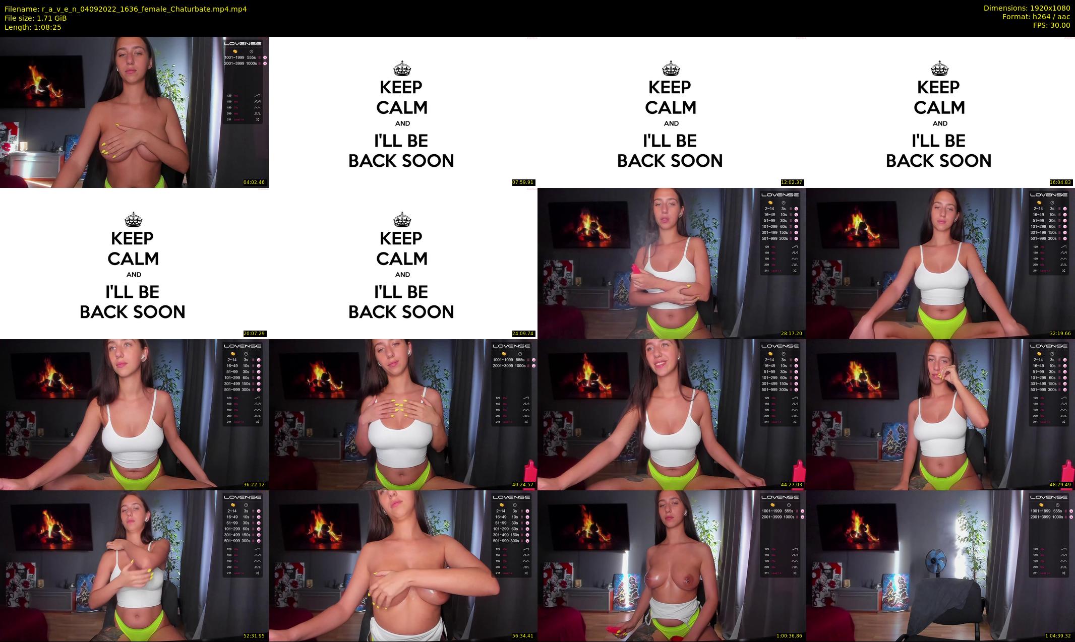 r_a_v_e_n — 69 minute Chaturbate female cam show recording, 1080p, Sep 4, 2022
