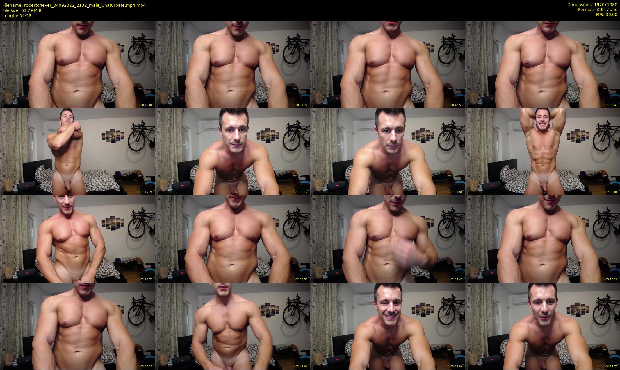 roberto4ever — 5 minute Chaturbate male cam show recording, 1080p, Sep 4, 2022