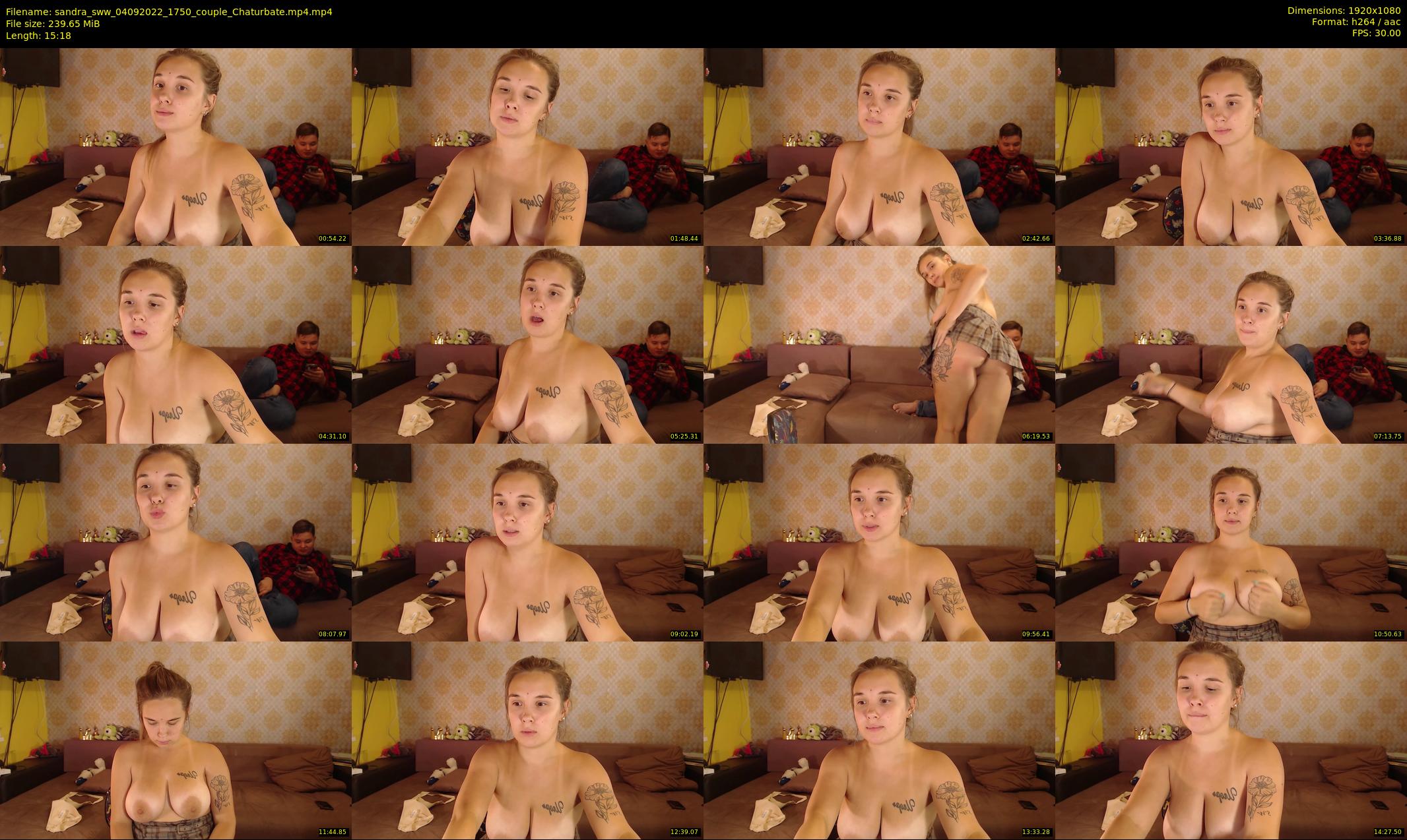 sandra_sww — 16 minute Chaturbate couple cam show recording, 1080p, Sep 4, 2022