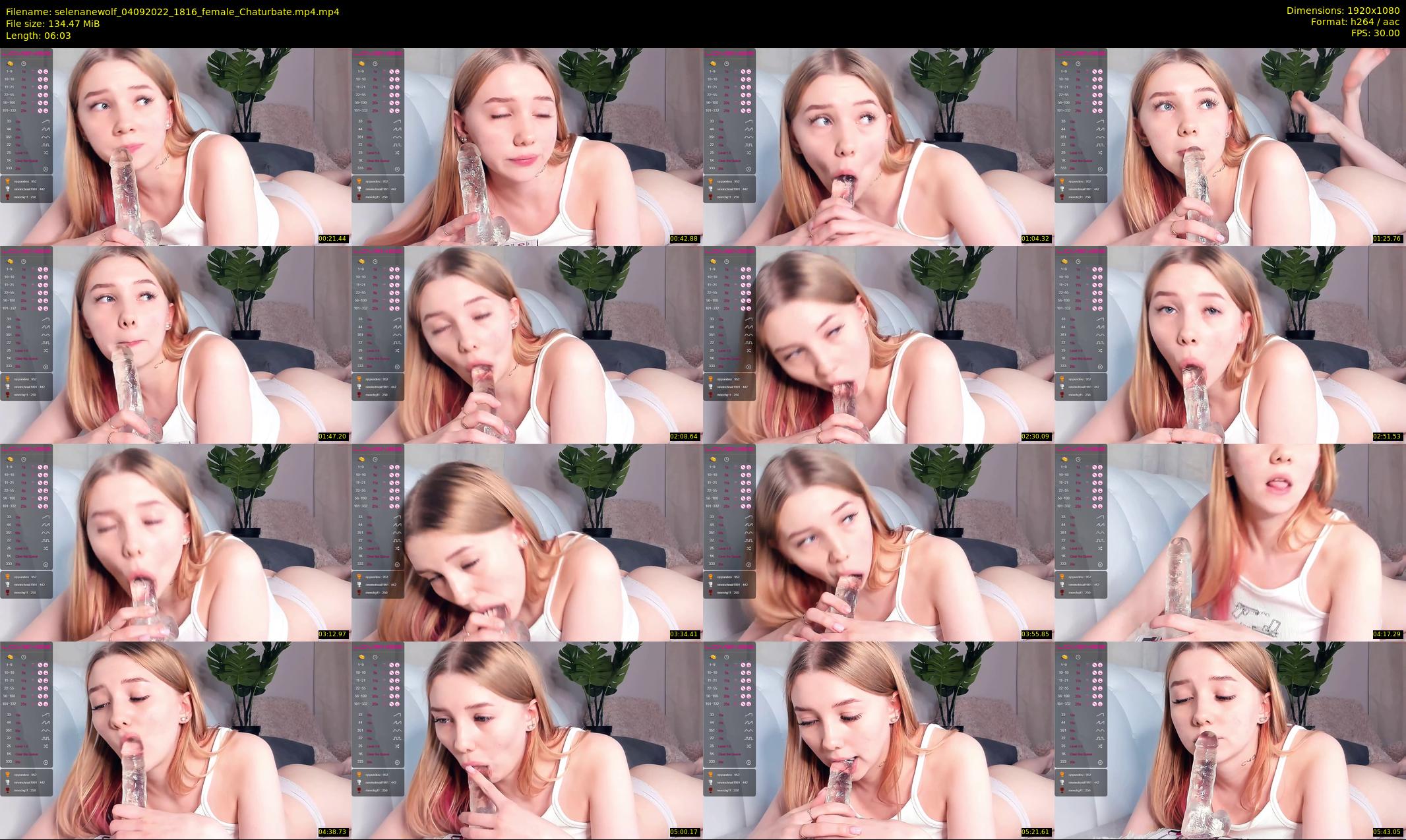 selenanewolf — 7 minute Chaturbate couple cam show recording, 1080p, Sep 4, 2022