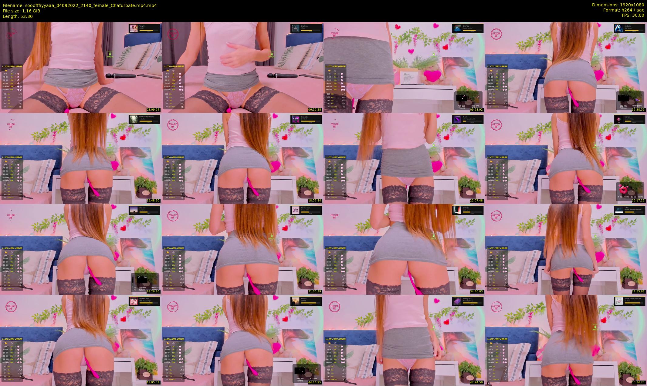 sooofffiyyaaa — 54 minute Chaturbate female cam show recording, 1080p, Sep 4, 2022