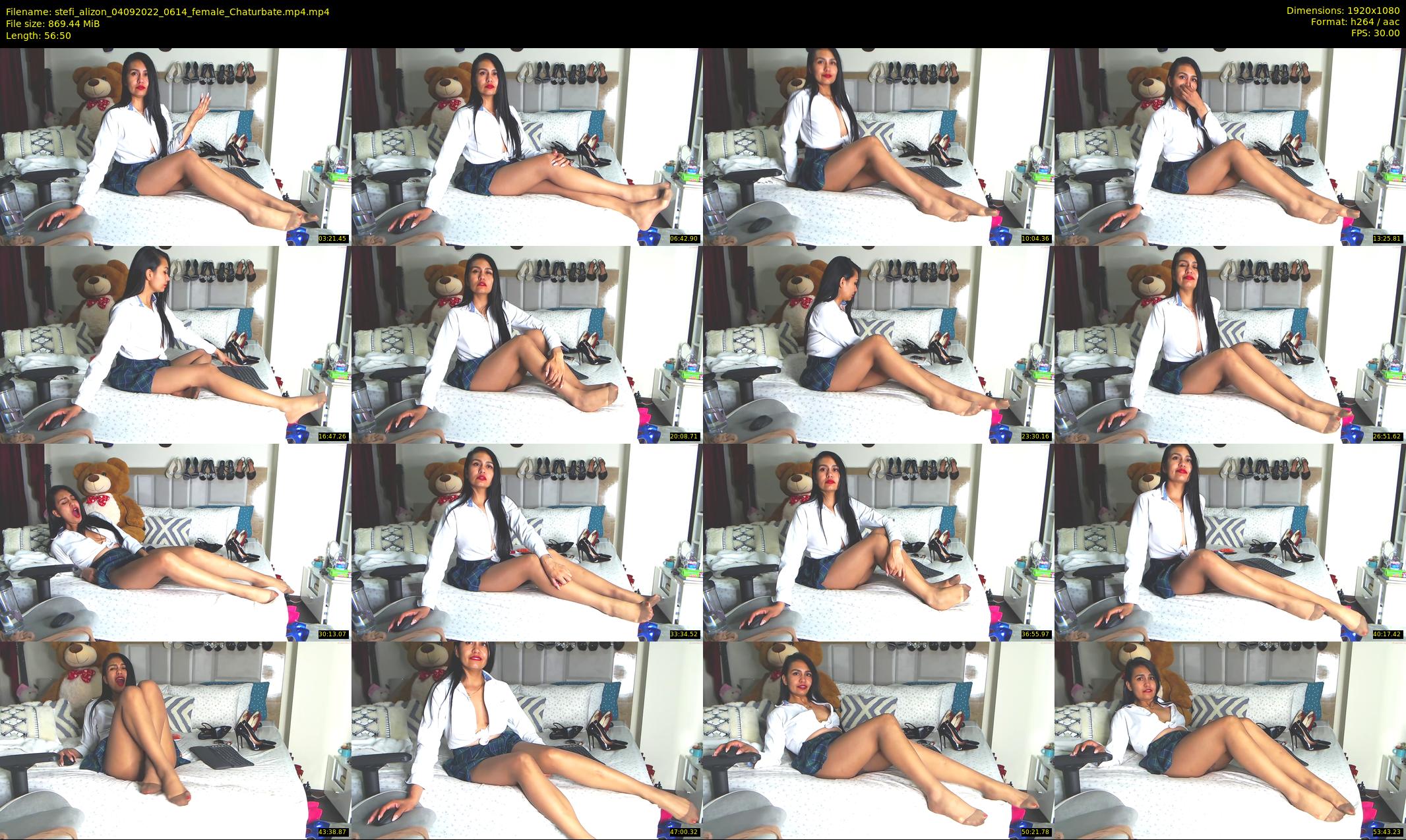 stefi_alizon — 57 minute Chaturbate female cam show recording, 1080p, Sep 4, 2022