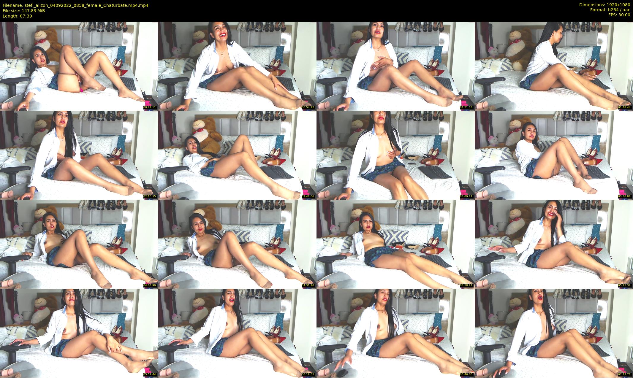 stefi_alizon — 8 minute Chaturbate female cam show recording, 1080p, Sep 4, 2022