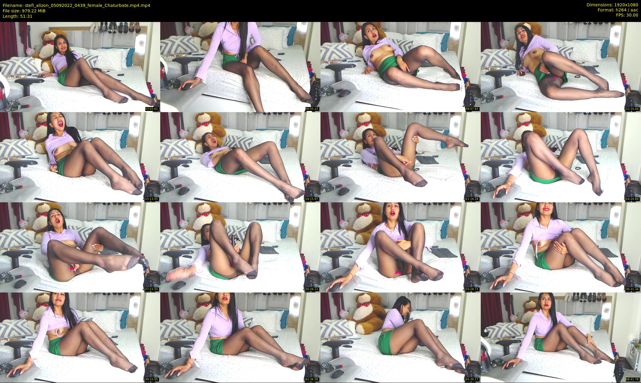 stefi_alizon — 52 minute Chaturbate female cam show recording, 1080p, Sep 5, 2022