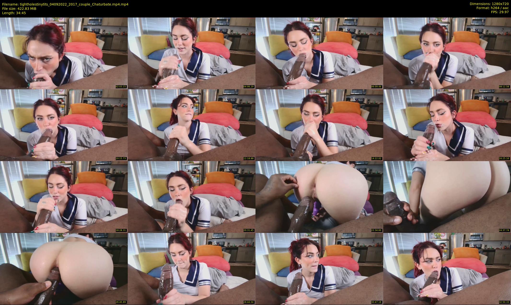 tightholestinytits — 35 minute Chaturbate couple cam show recording, 720p, Sep 4, 2022
