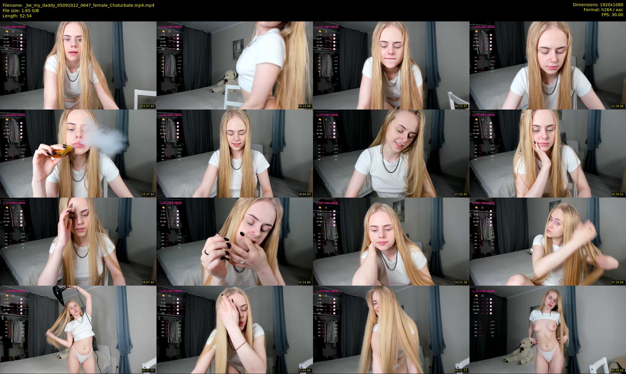 _be_my_daddy — 53 minute Chaturbate female cam show recording, 1080p, Sep 5, 2022