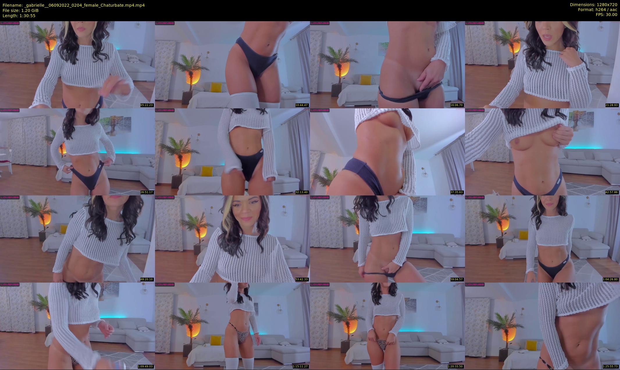 _gabrielle_ — 91 minute Chaturbate female cam show recording, 720p, Sep 6, 2022