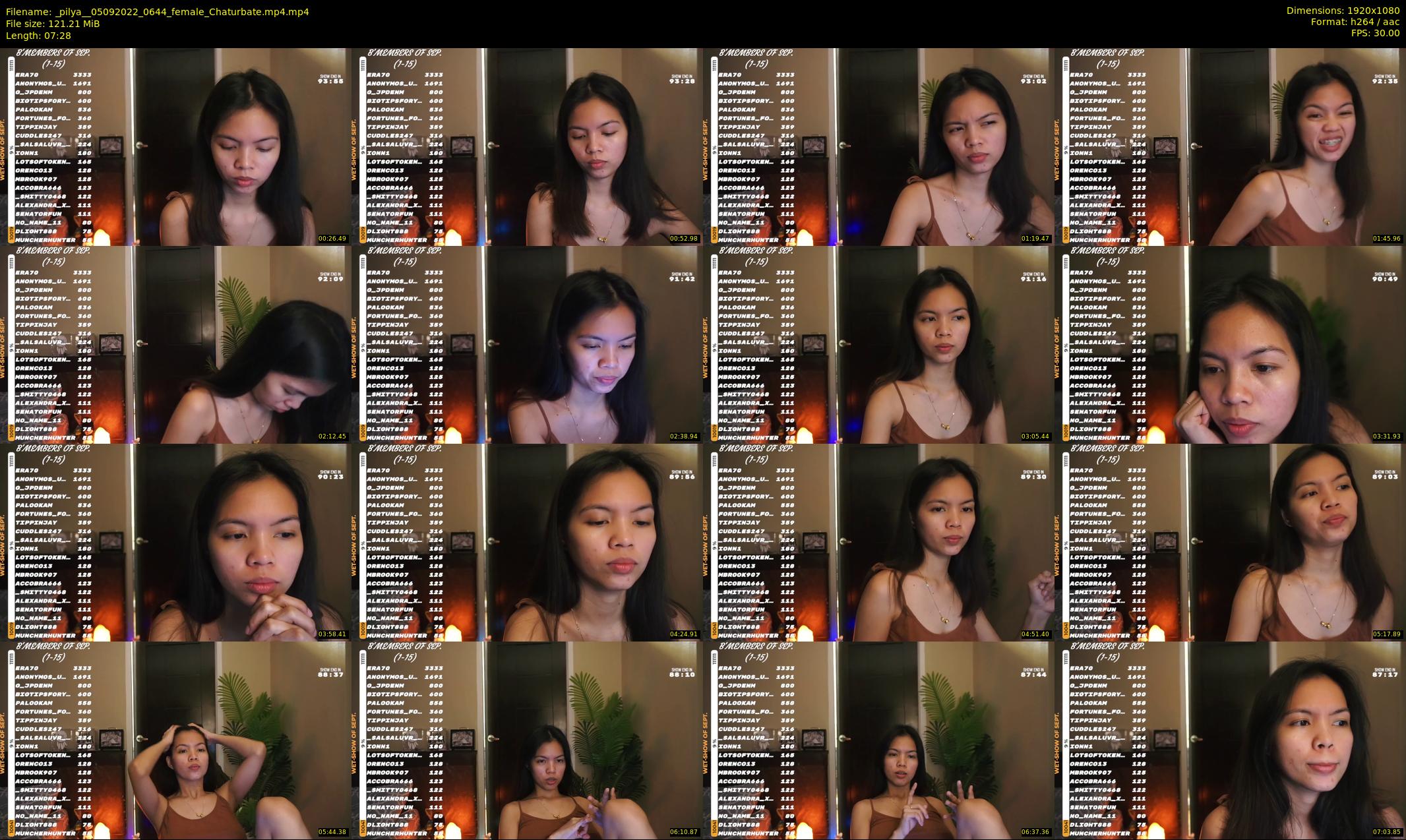_pilya_ — 8 minute Chaturbate female cam show recording, 1080p, Sep 5, 2022