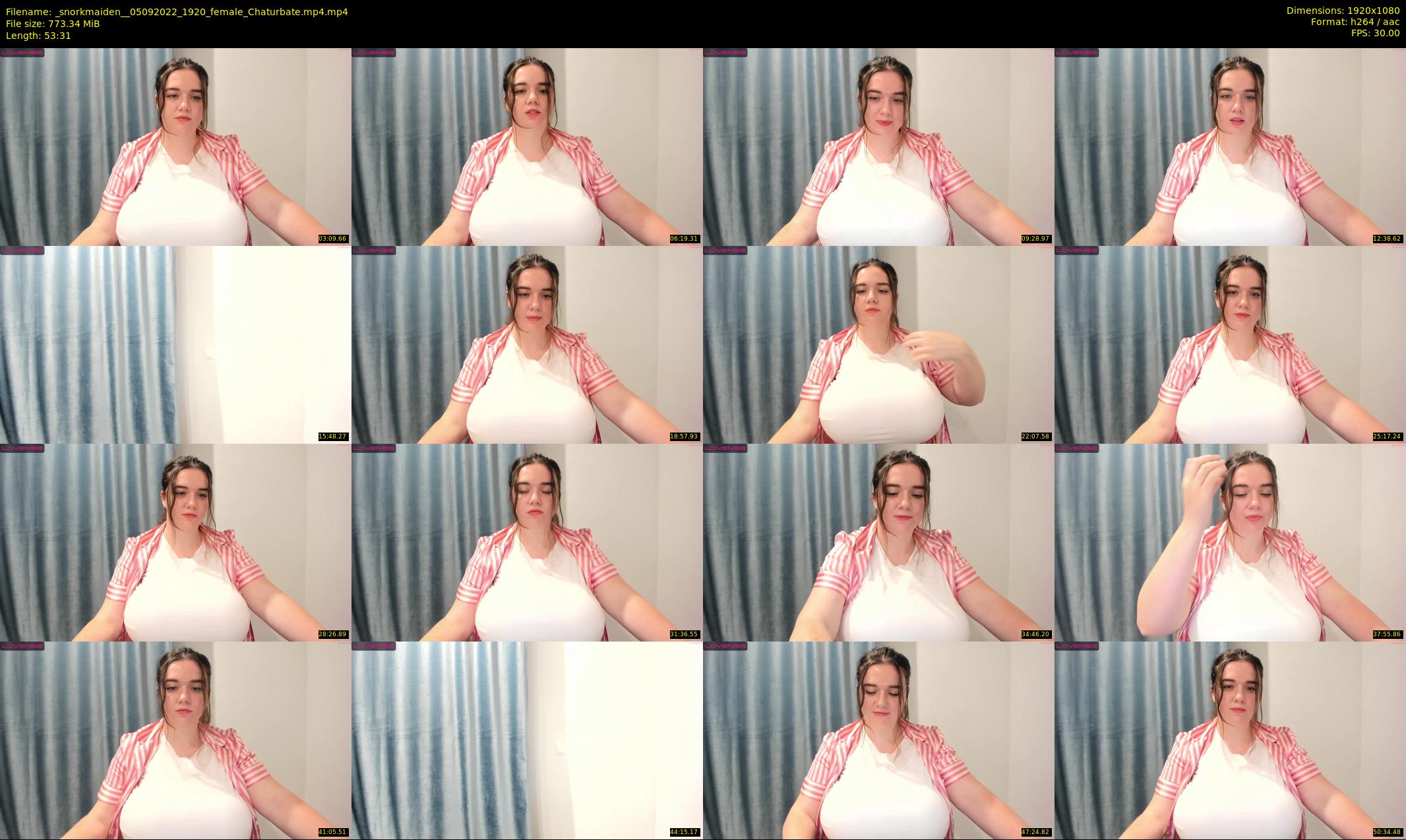 _snorkmaiden_ — 54 minute Chaturbate female cam show recording, 1080p, Sep 5, 2022