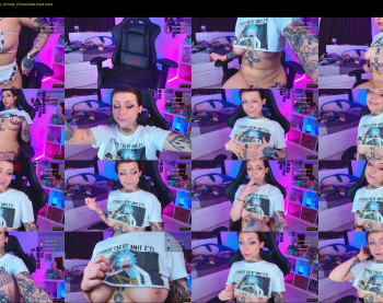 aciddroll — 57 minute Chaturbate female cam show recording, 1080p, Sep 6, 2022