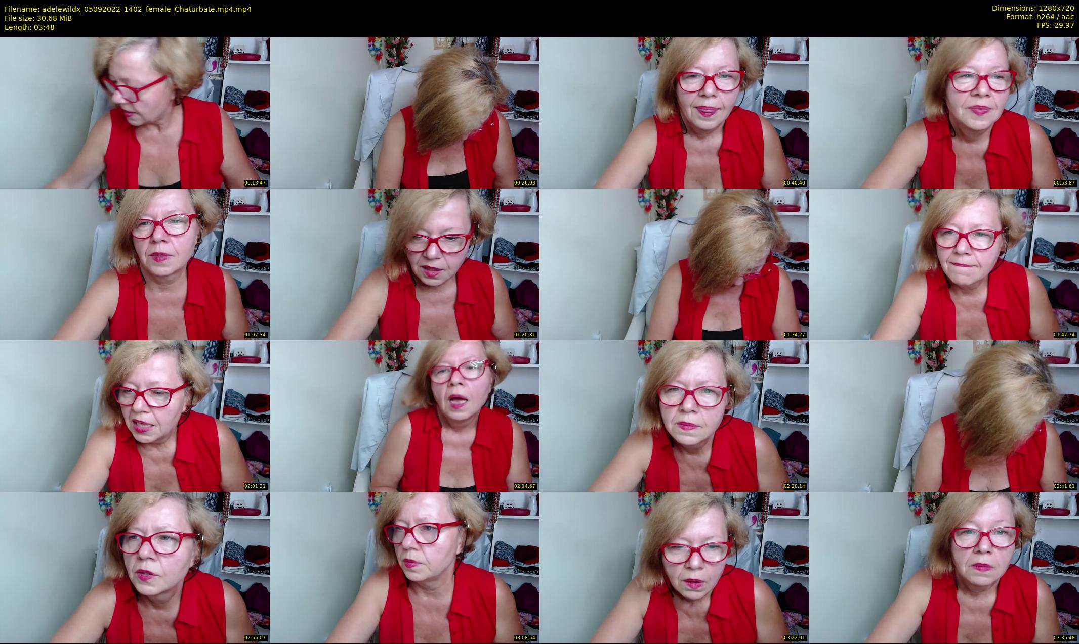 adelewildx — 4 minute Chaturbate female cam show recording, 720p, Sep 5, 2022
