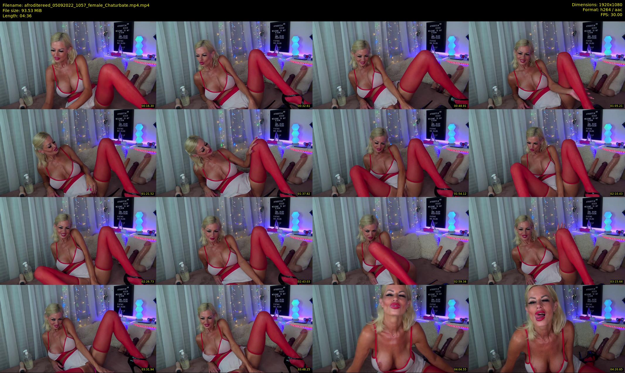 afroditereed — 5 minute Chaturbate female cam show recording, 1080p, Sep 5, 2022
