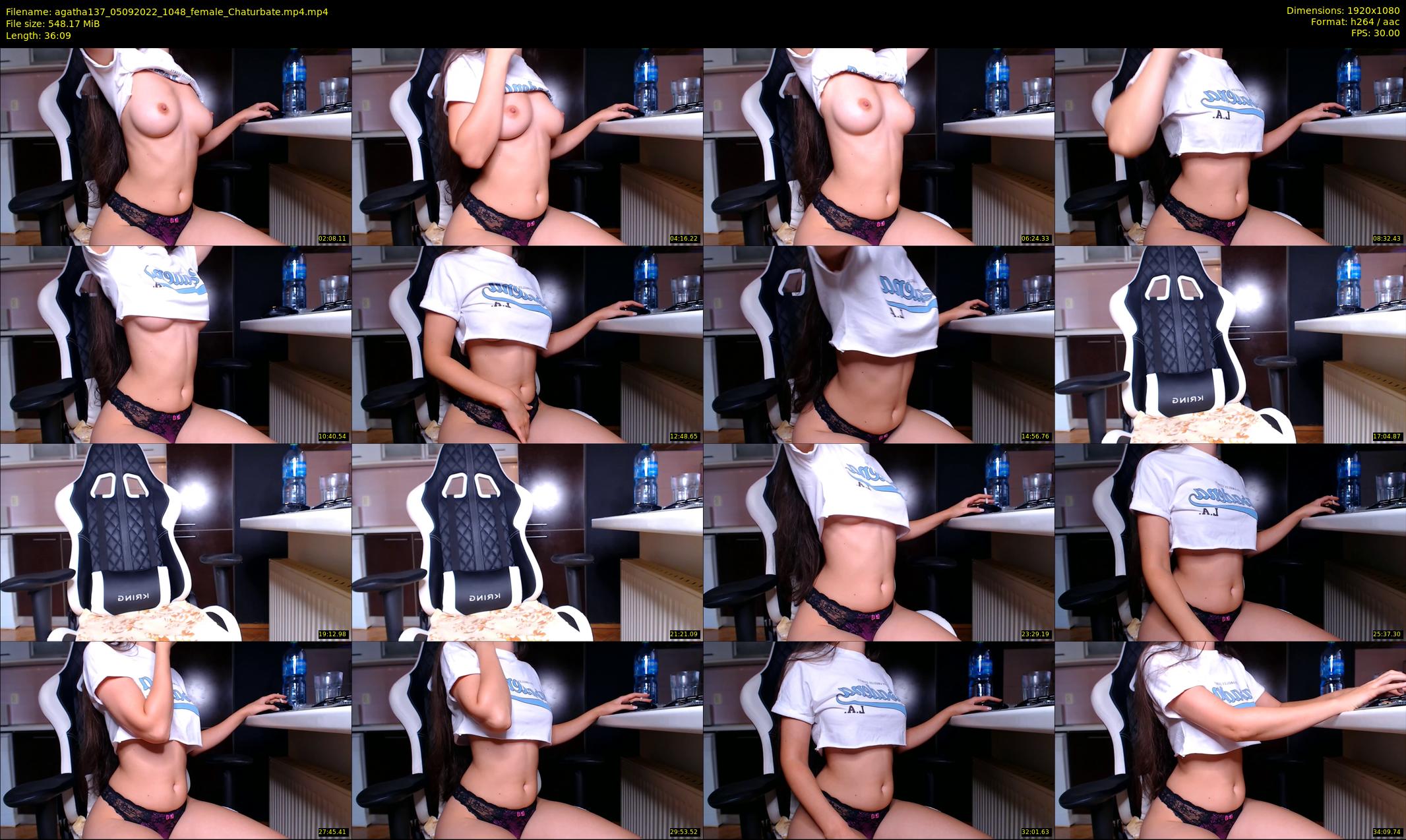 agatha137 — 37 minute Chaturbate female cam show recording, 1080p, Sep 5, 2022