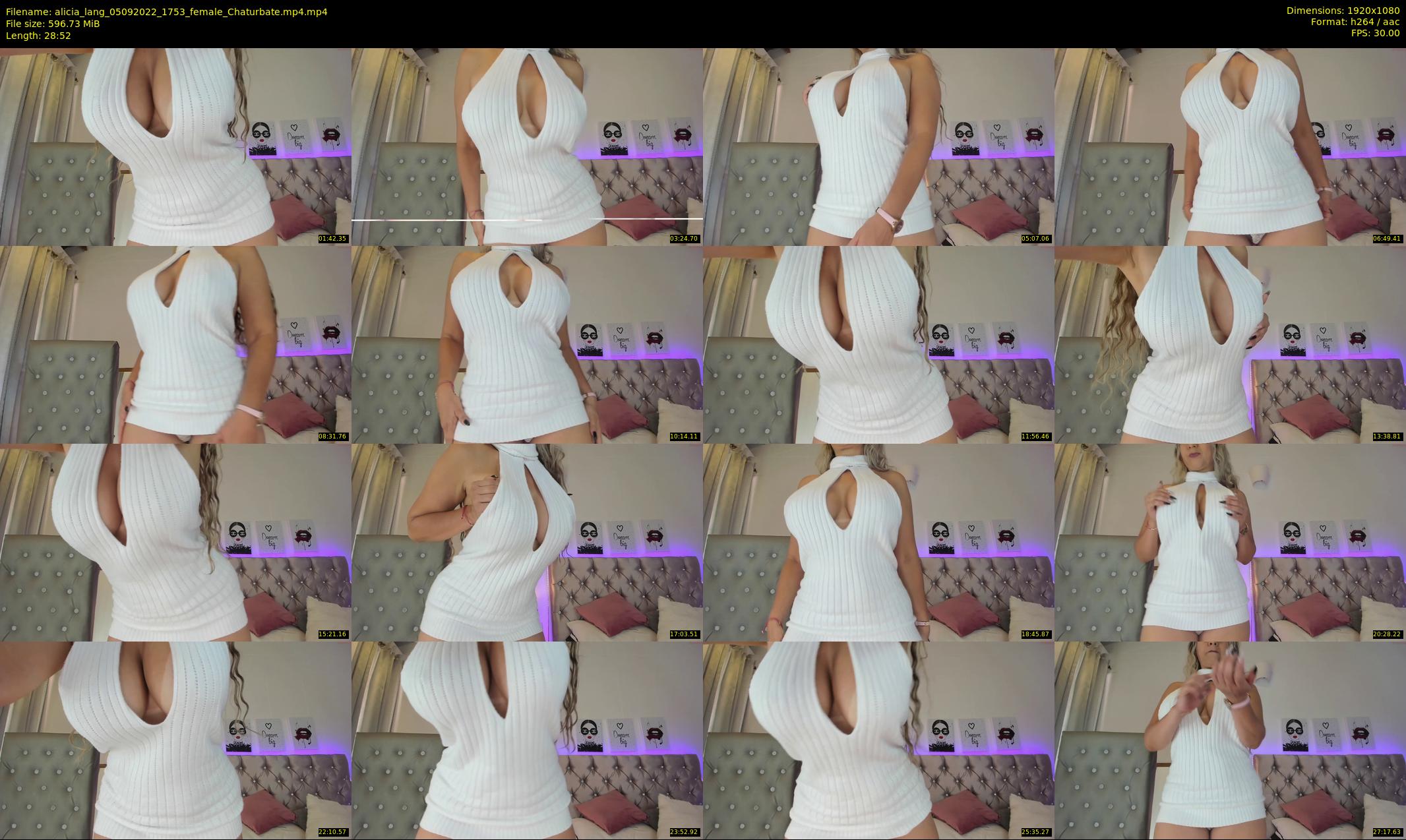 alicia_lang — 29 minute Chaturbate female cam show recording, 1080p, Sep 5, 2022