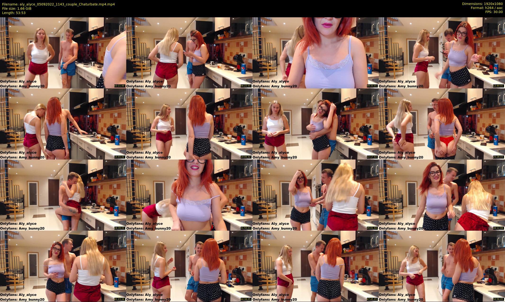 aly_alyce — 54 minute Chaturbate female cam show recording, 1080p, Sep 5, 2022