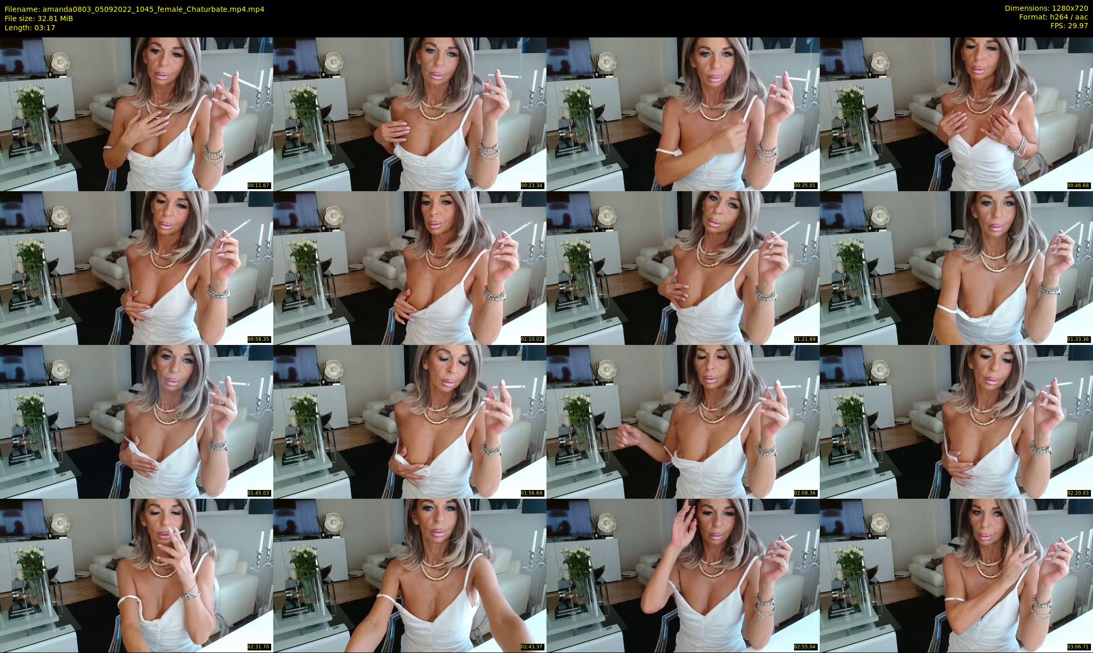 amanda0803 — 4 minute Chaturbate female cam show recording, 720p, Sep 5, 2022
