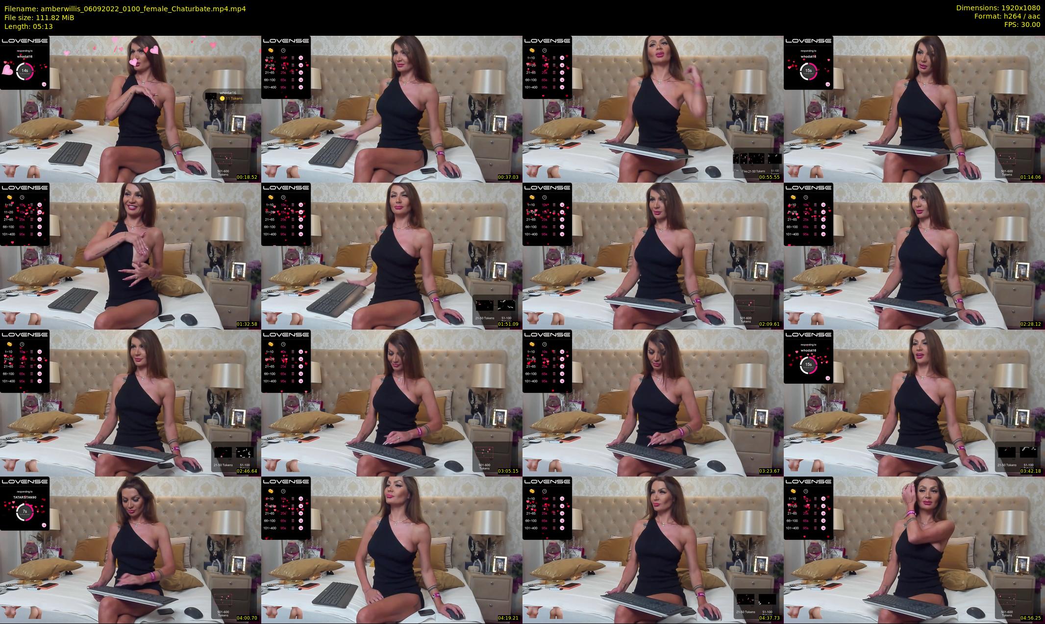 amberwillis — 6 minute Chaturbate female cam show recording, 1080p, Sep 6, 2022