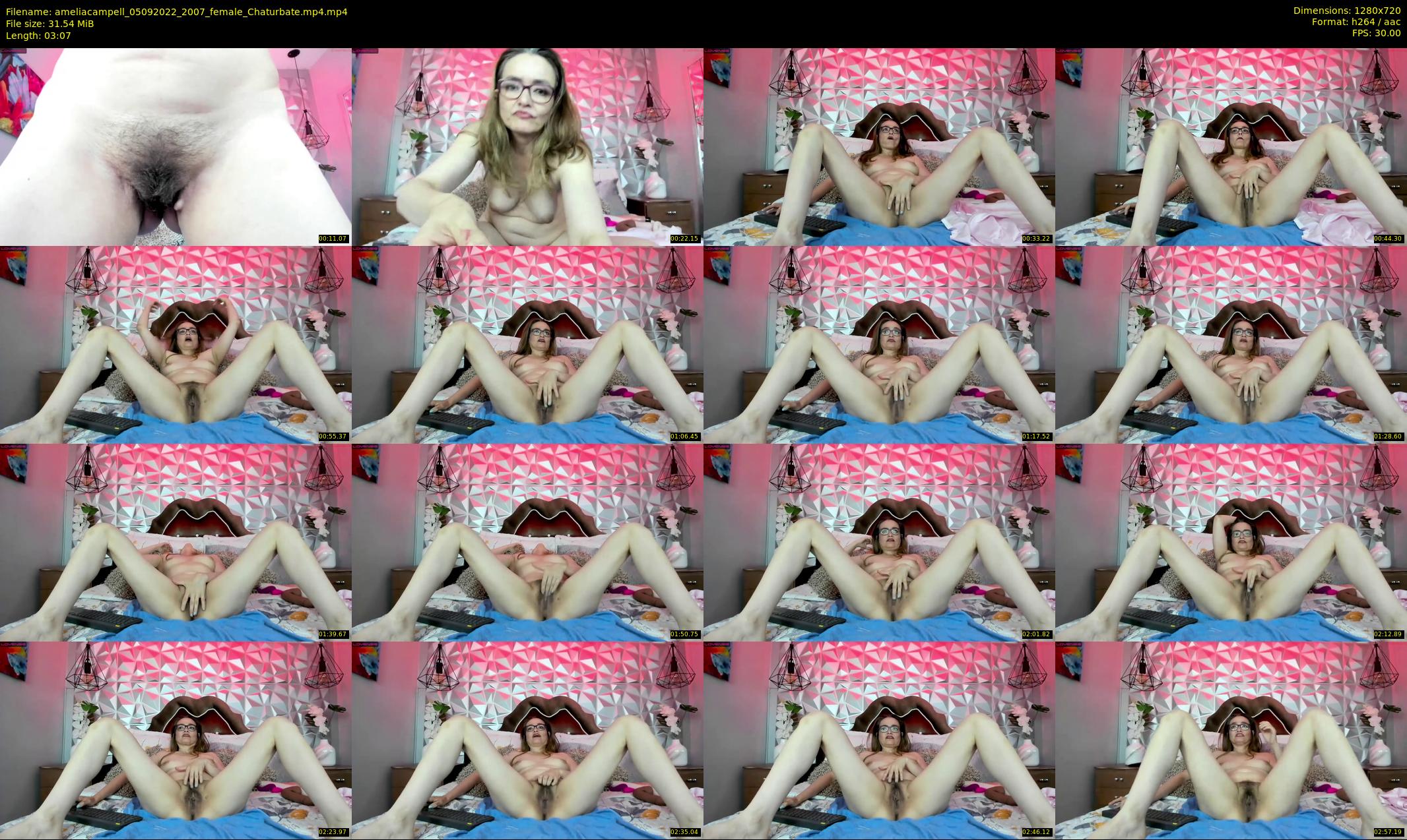 ameliacampell — 4 minute Chaturbate female cam show recording, 720p, Sep 5, 2022