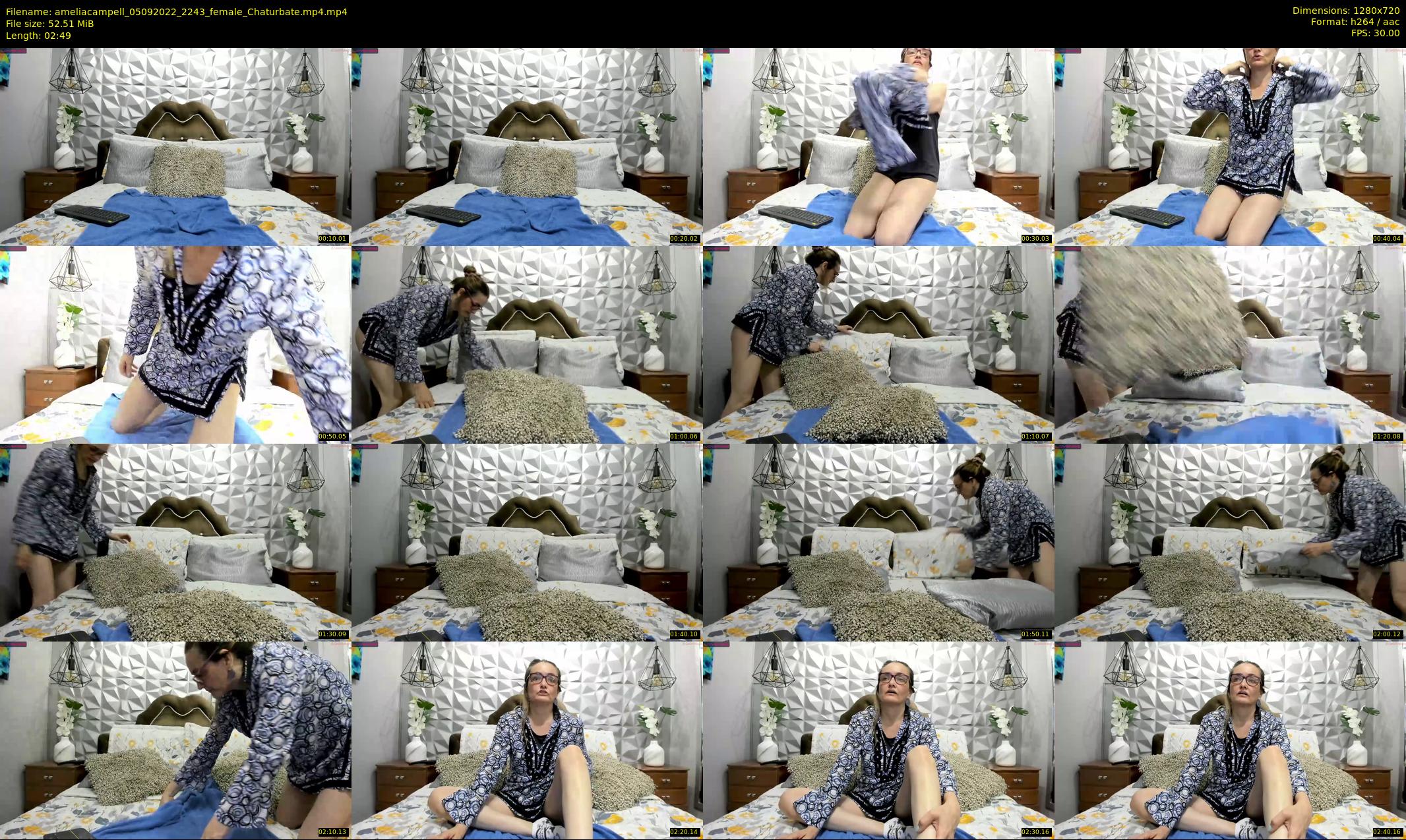 ameliacampell — 3 minute Chaturbate female cam show recording, 720p, Sep 5, 2022