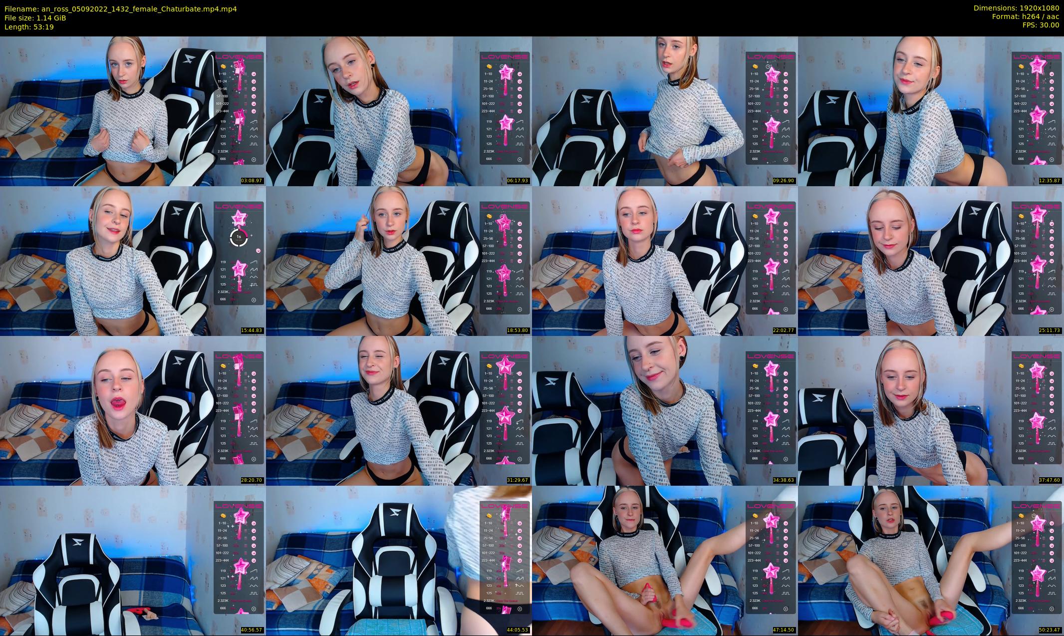 an_ross — 54 minute Chaturbate female cam show recording, 1080p, Sep 5, 2022