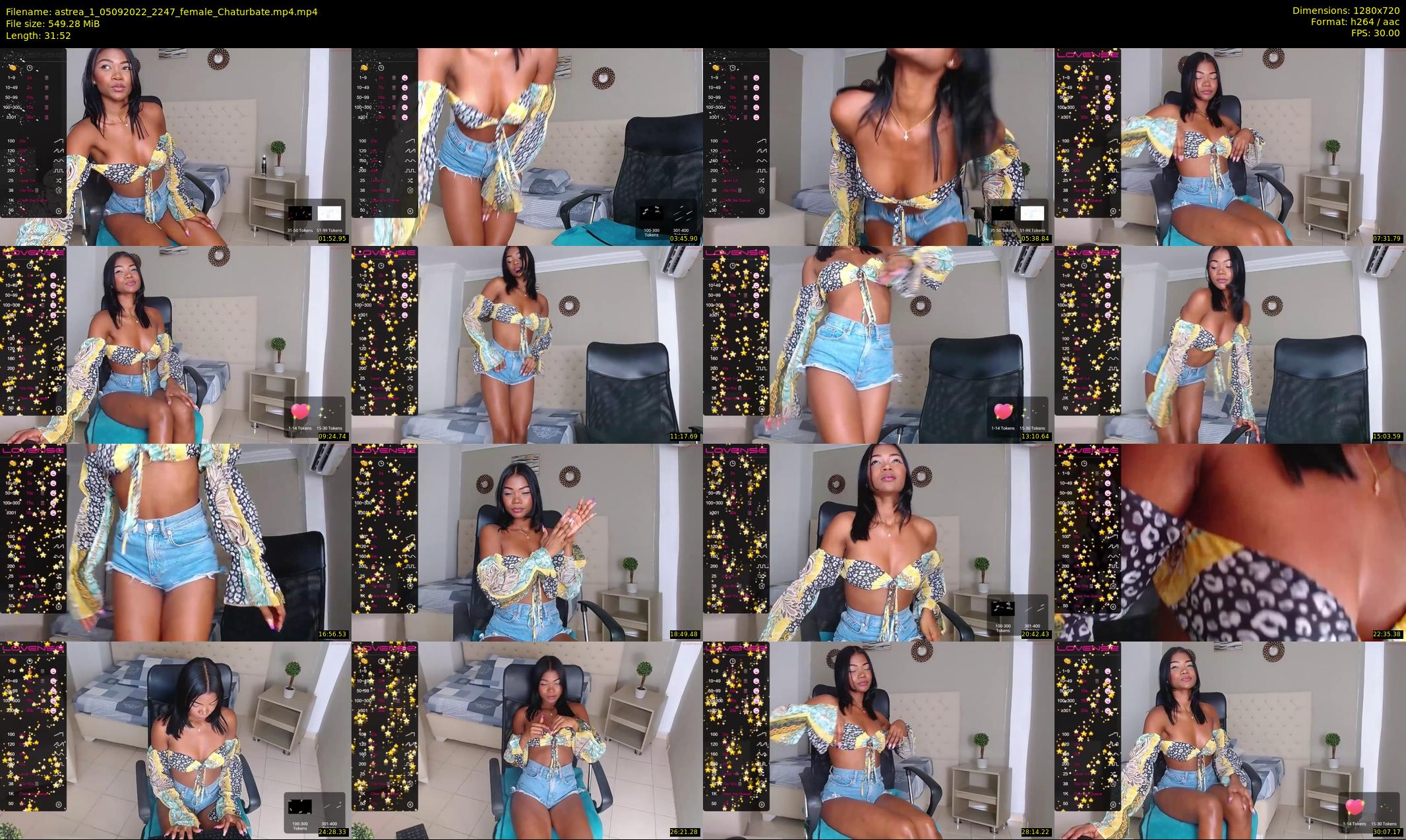 astrea_1 — 32 minute Chaturbate female cam show recording, 720p, Sep 5, 2022