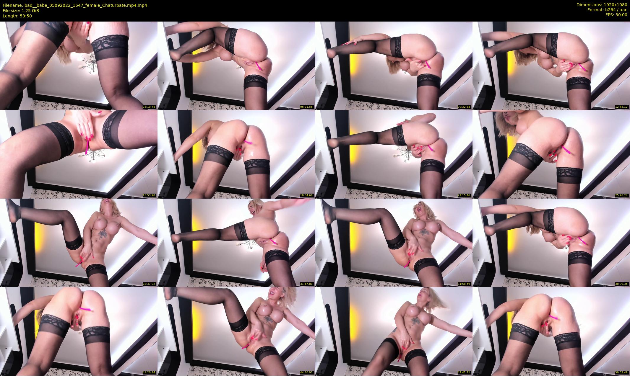 bad__babe — 54 minute Chaturbate female cam show recording, 1080p, Sep 5, 2022