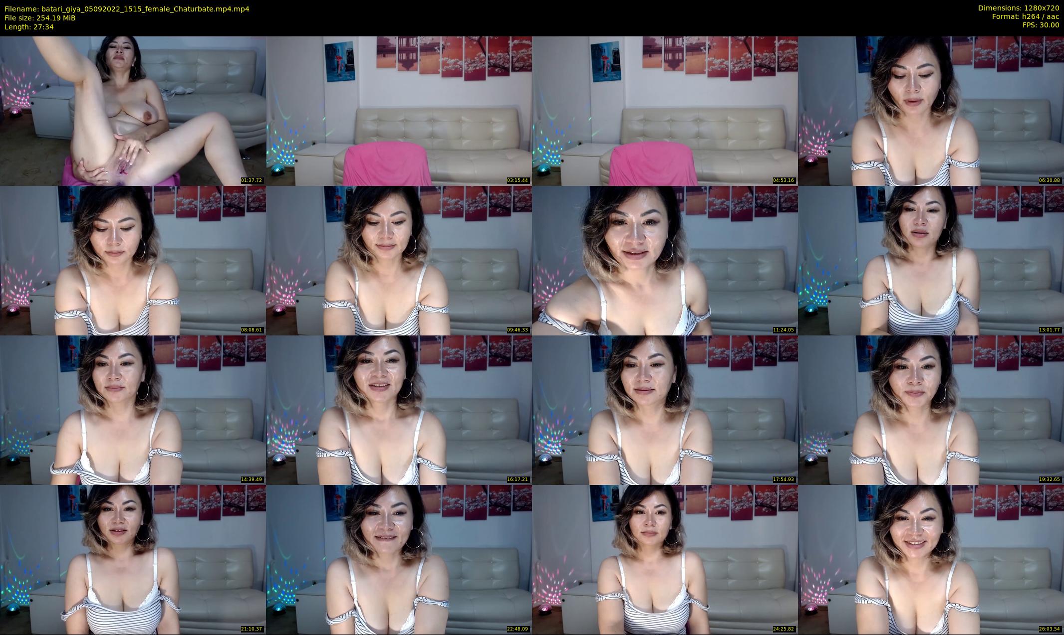 batari_giya — 28 minute Chaturbate female cam show recording, 720p, Sep 5, 2022