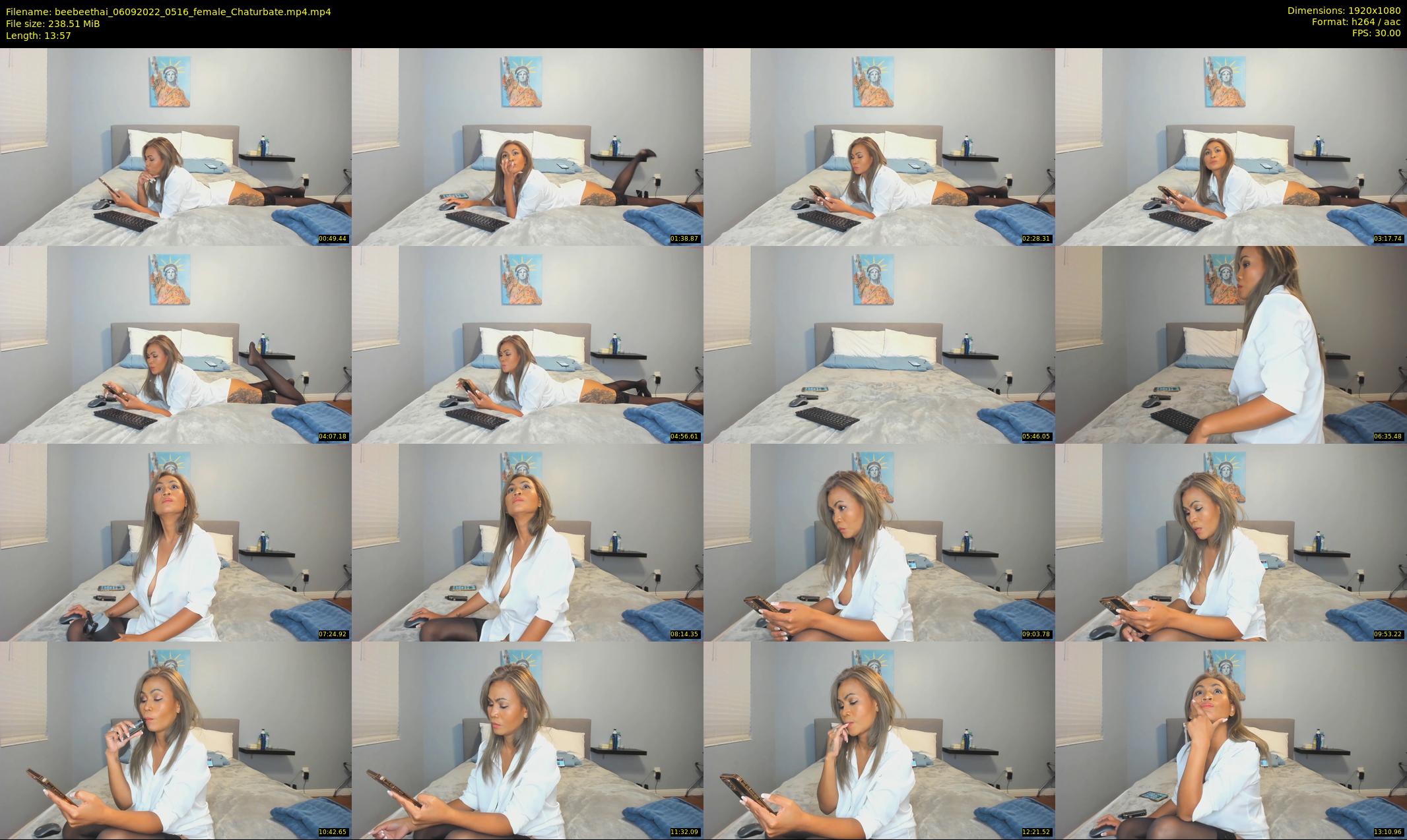 beebeethai — 14 minute Chaturbate female cam show recording, 1080p, Sep 6, 2022