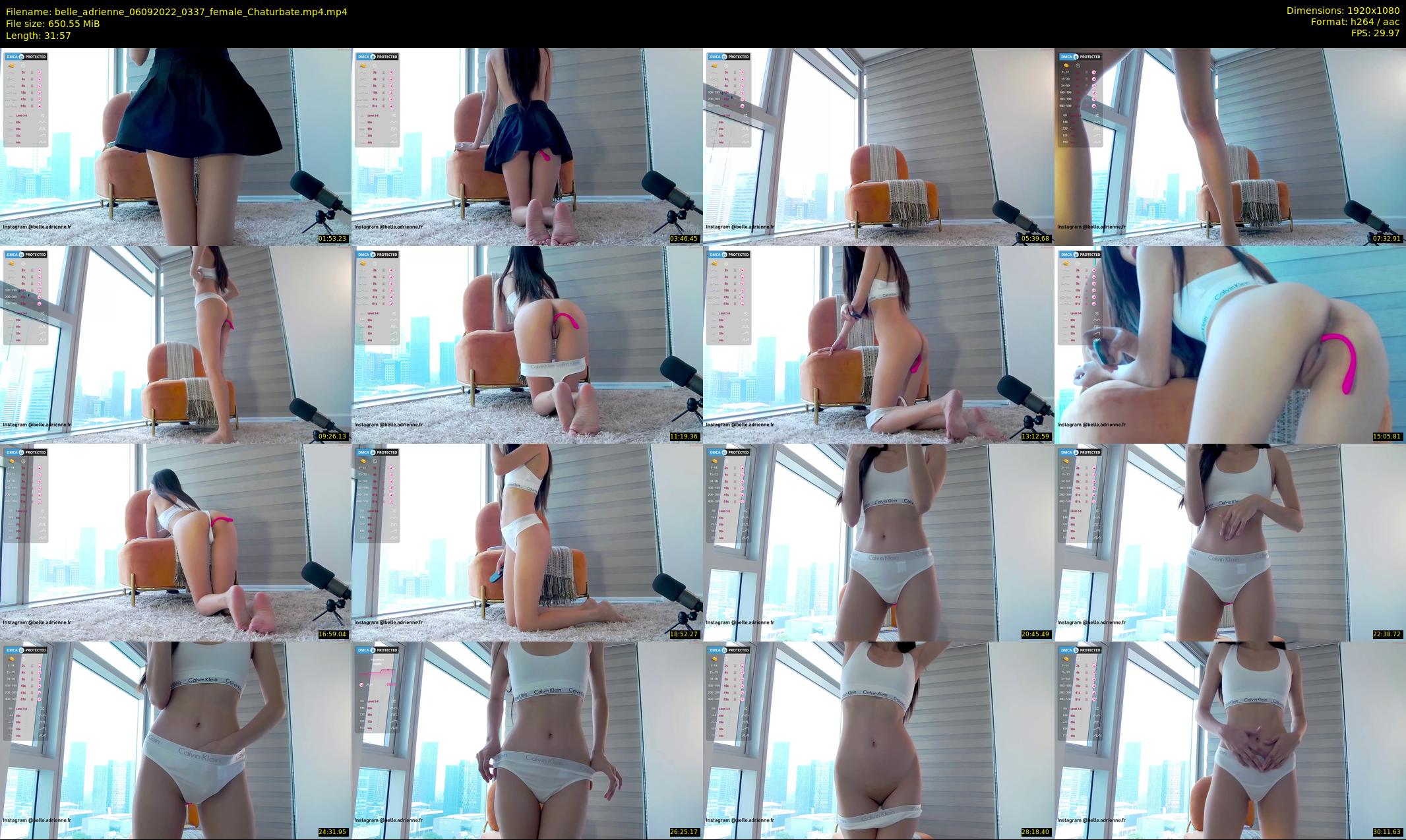 belle_adrienne — 32 minute Chaturbate couple cam show recording, 1080p, Sep 6, 2022