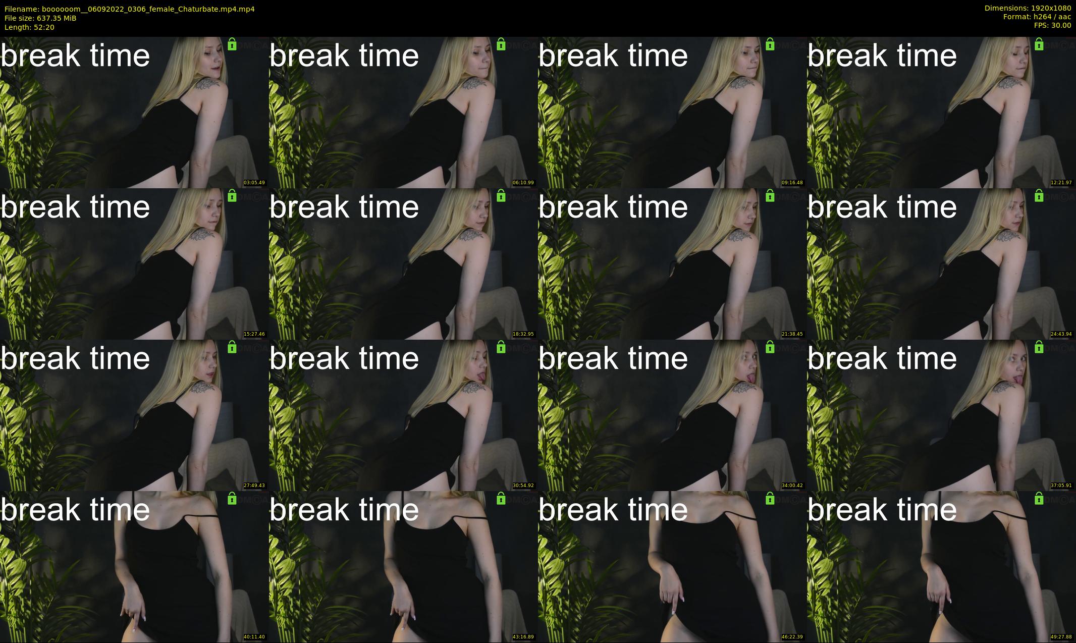 boooooom_ — 53 minute Chaturbate female cam show recording, 1080p, Sep 6, 2022